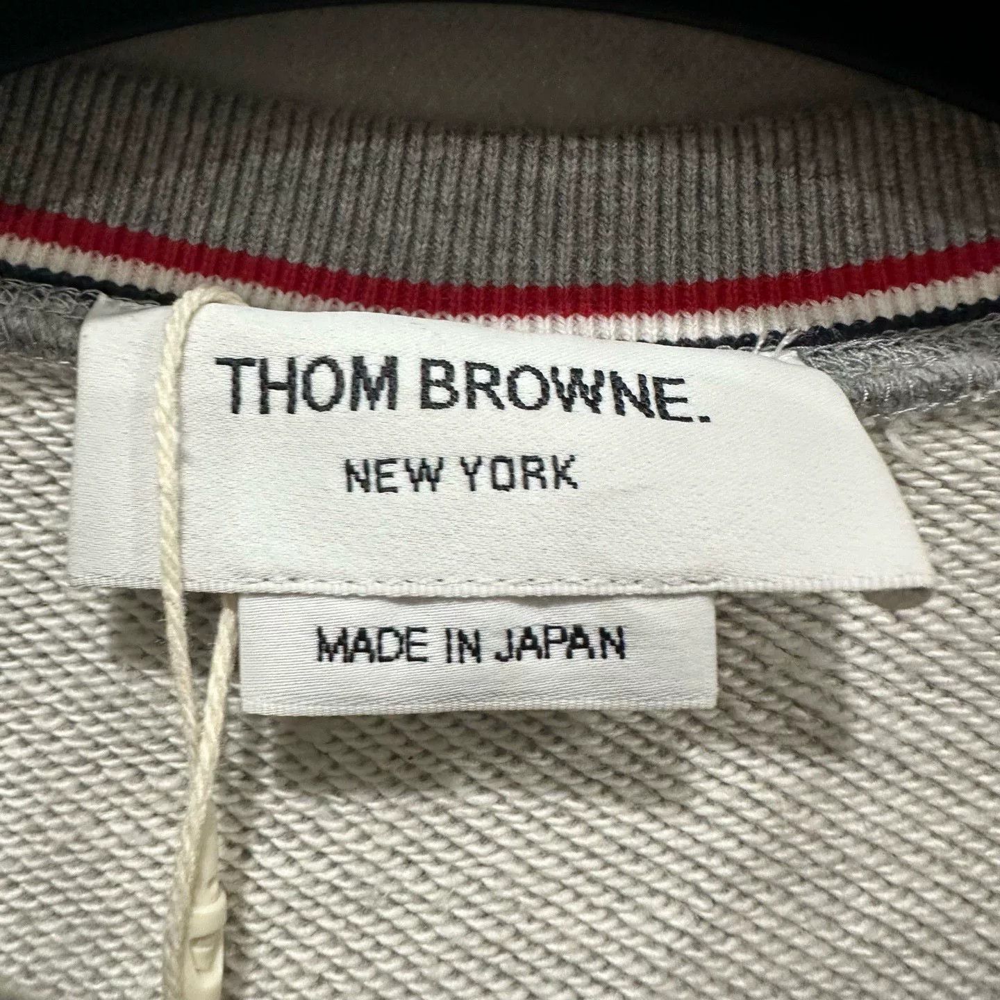 Thom Browne Thom Browne Grey 4-Bar Sweatshirt Size 2 Size US M / EU 48-50 / 2 - 4 Thumbnail