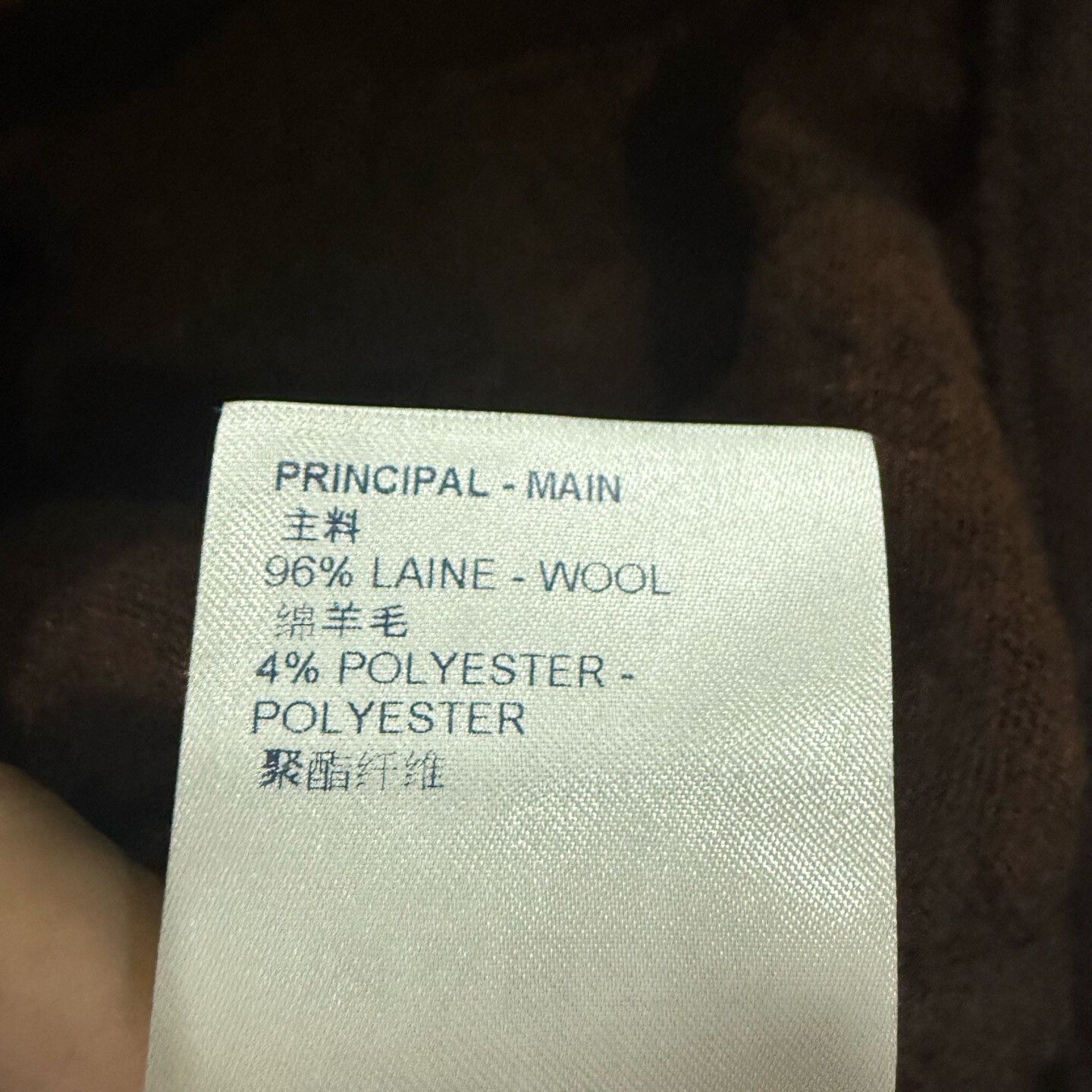Louis Vuitton Louis Vuitton Monogram Wool Hoodie Size L Size US L / EU 52-54 / 3 - 6 Thumbnail