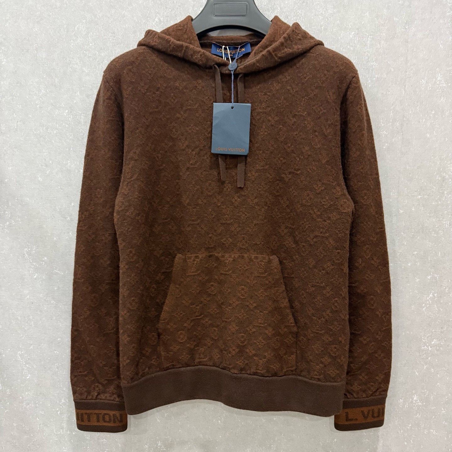 Louis Vuitton Louis Vuitton Monogram Wool Hoodie Size L Size US L / EU 52-54 / 3 - 2 Thumbnail