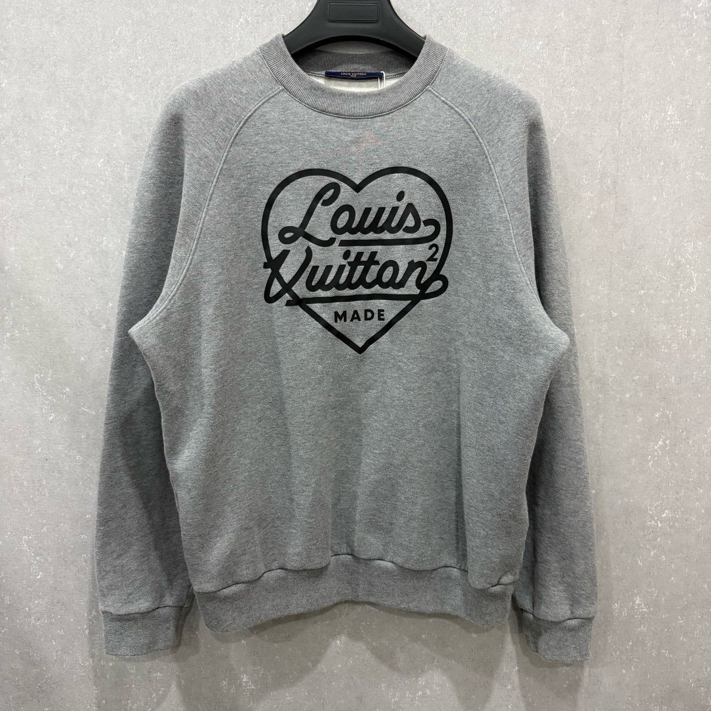Louis Vuitton Louis Vuitton x Nigo Heart Logo Sweatshirt M Size US M / EU 48-50 / 2 - 2 Thumbnail