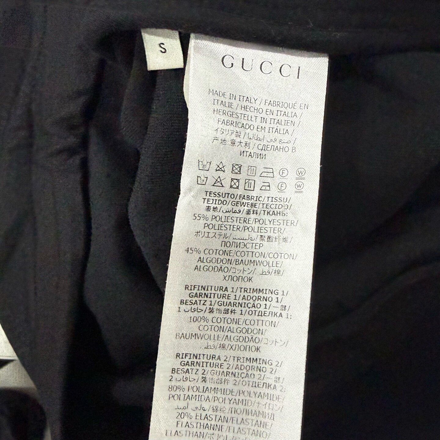Gucci Gucci Reflective Logo Tape Track Jacket Size S Size US S / EU 44-46 / 1 - 7 Thumbnail