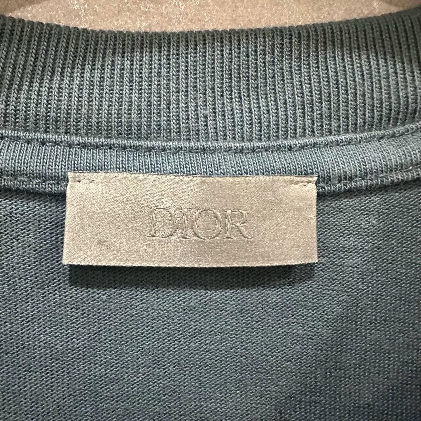Dior Dior Embroidered Logo Patch T-Shirt Size M Size US M / EU 48-50 / 2 - 4 Thumbnail