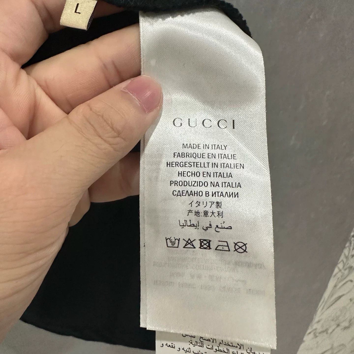 Gucci Gucci Graphic Logo T-Shirt Size L Size US L / EU 52-54 / 3 - 5 Thumbnail