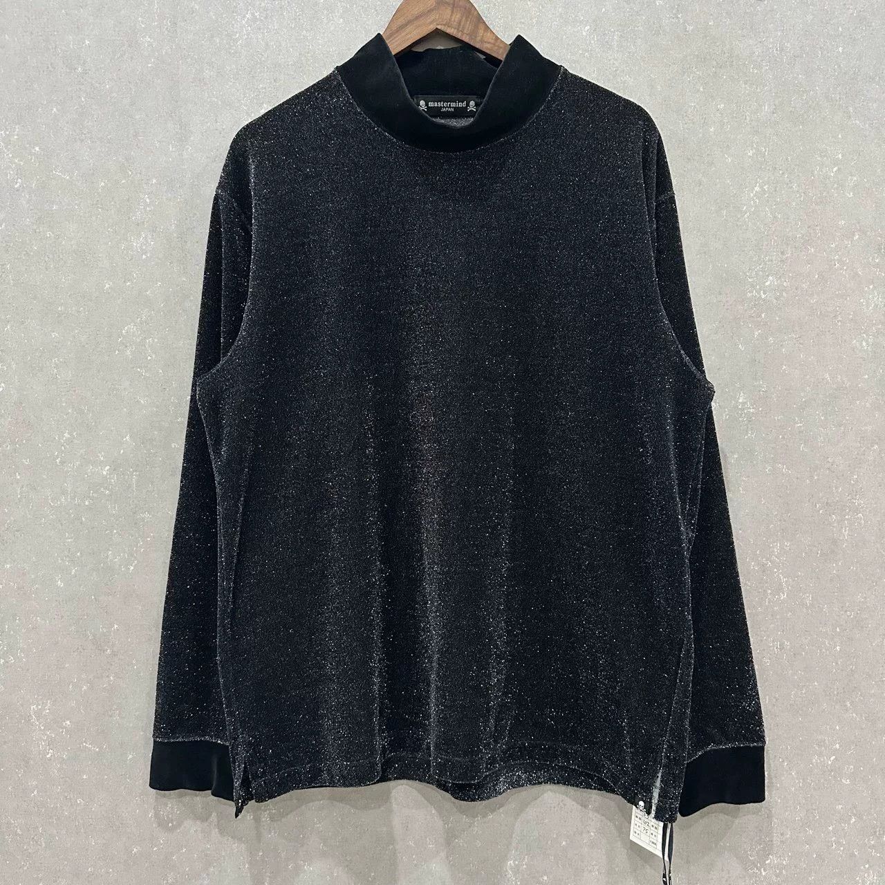 Mastermind Japan mastermind JAPAN Shimmering Mock Neck Top Size L Size US L / EU 52-54 / 3 - 2 Thumbnail