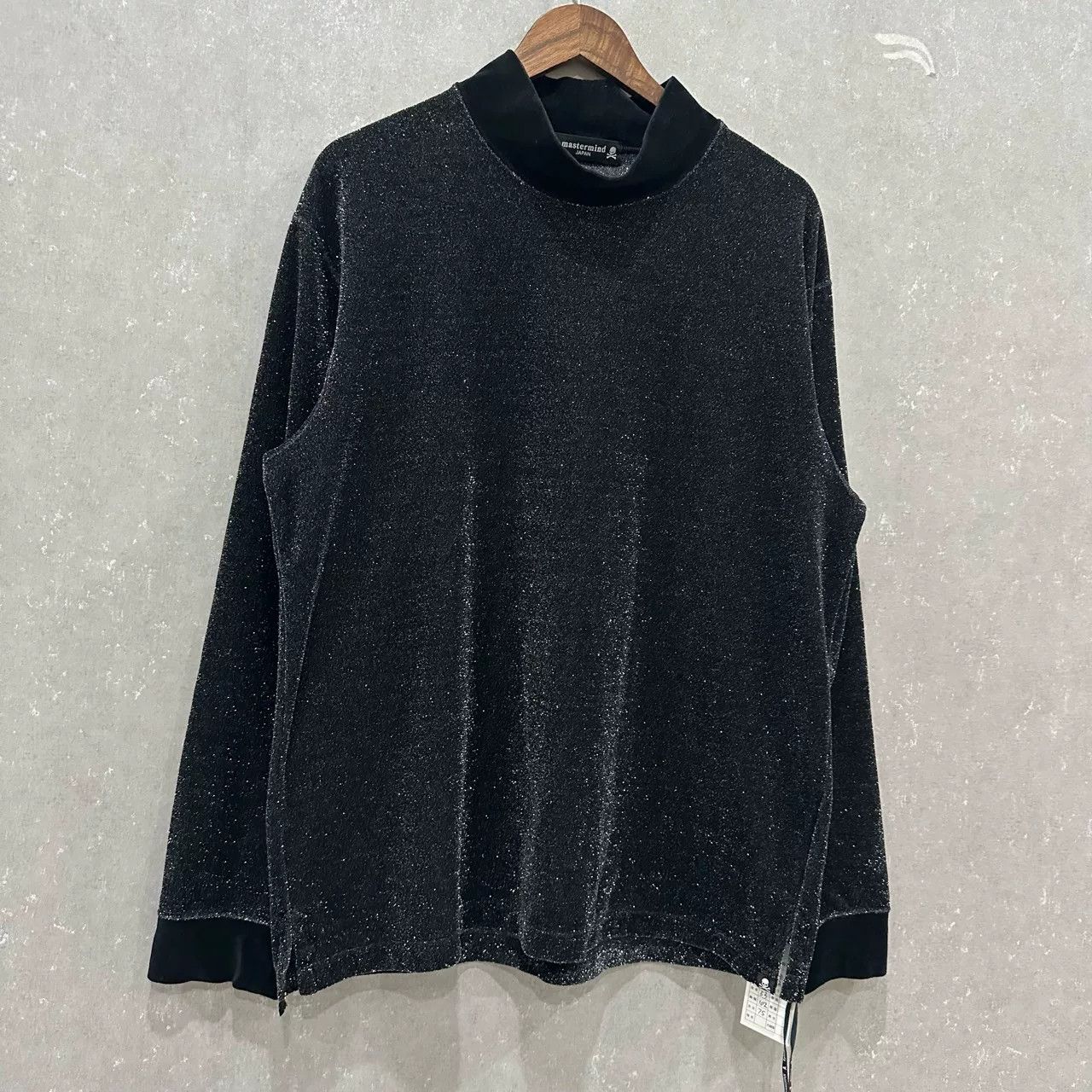 Mastermind Japan mastermind JAPAN Shimmering Mock Neck Top Size L Size US L / EU 52-54 / 3 - 4 Thumbnail