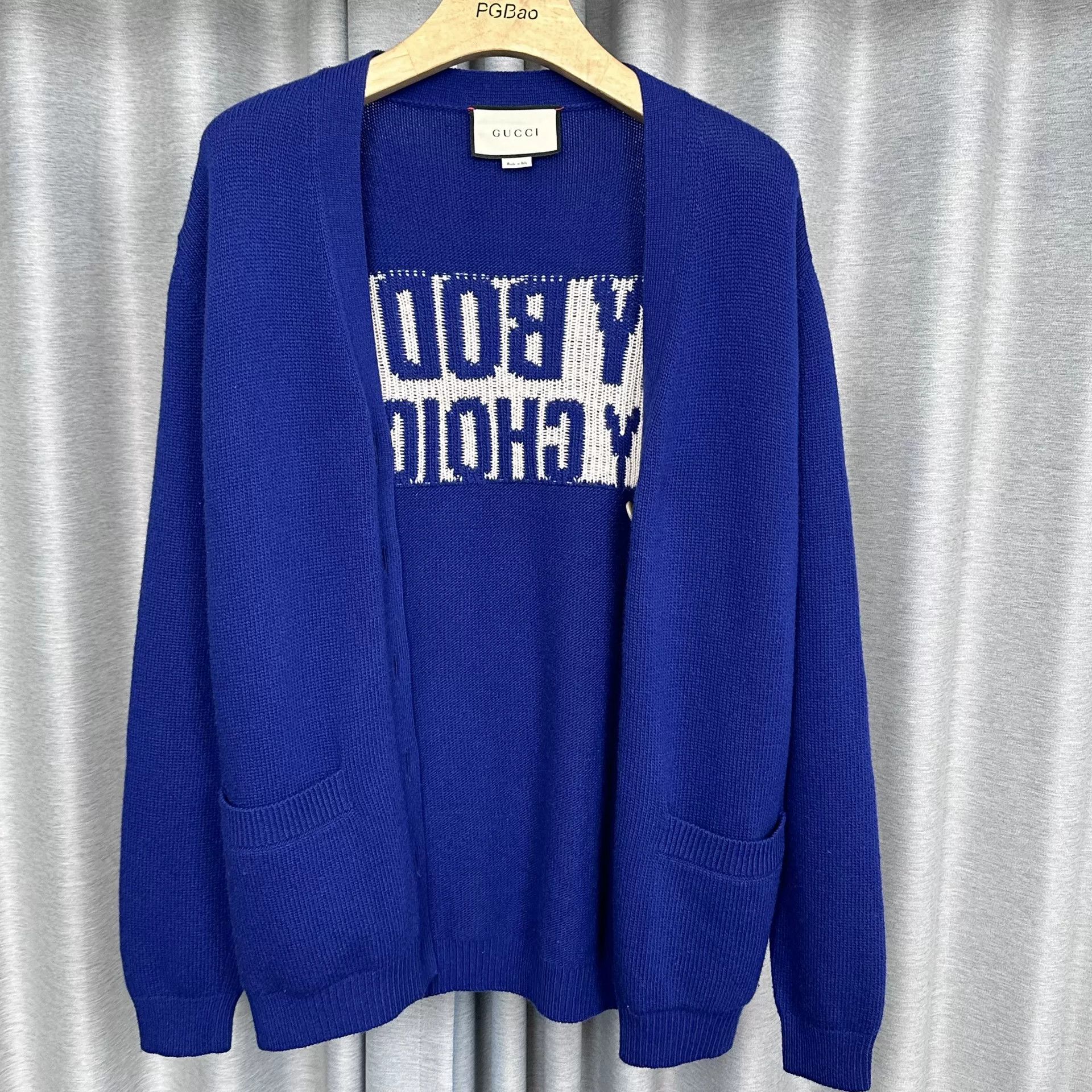 Gucci Gucci My Body My Choice Intarsia Cardigan Size S Size US S / EU 44-46 / 1 - 2 Thumbnail