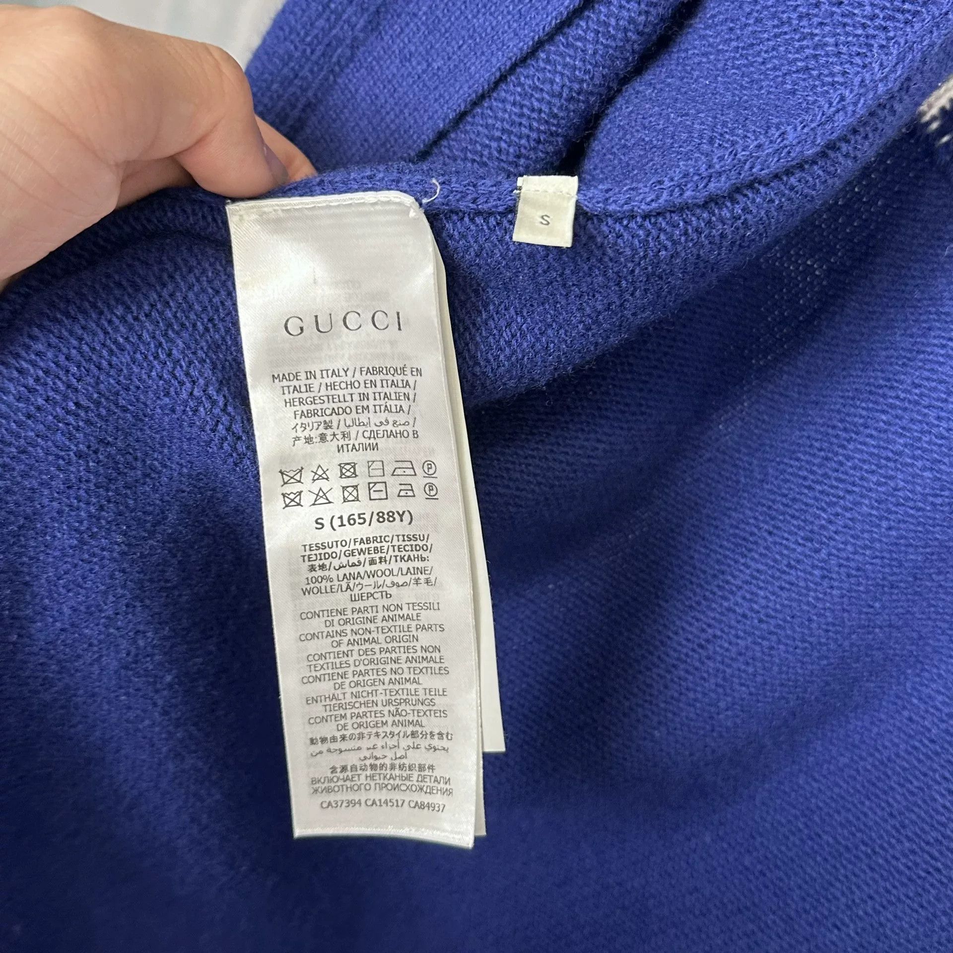 Gucci Gucci My Body My Choice Intarsia Cardigan Size S Size US S / EU 44-46 / 1 - 6 Thumbnail
