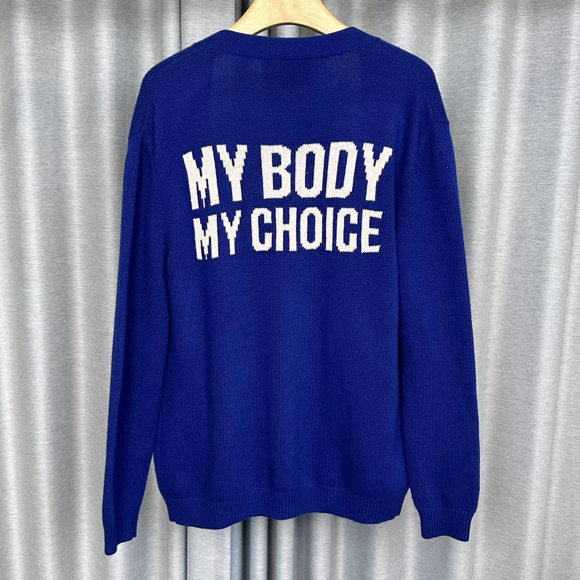 Gucci Gucci My Body My Choice Intarsia Cardigan Size S Size US S / EU 44-46 / 1 - 3 Thumbnail