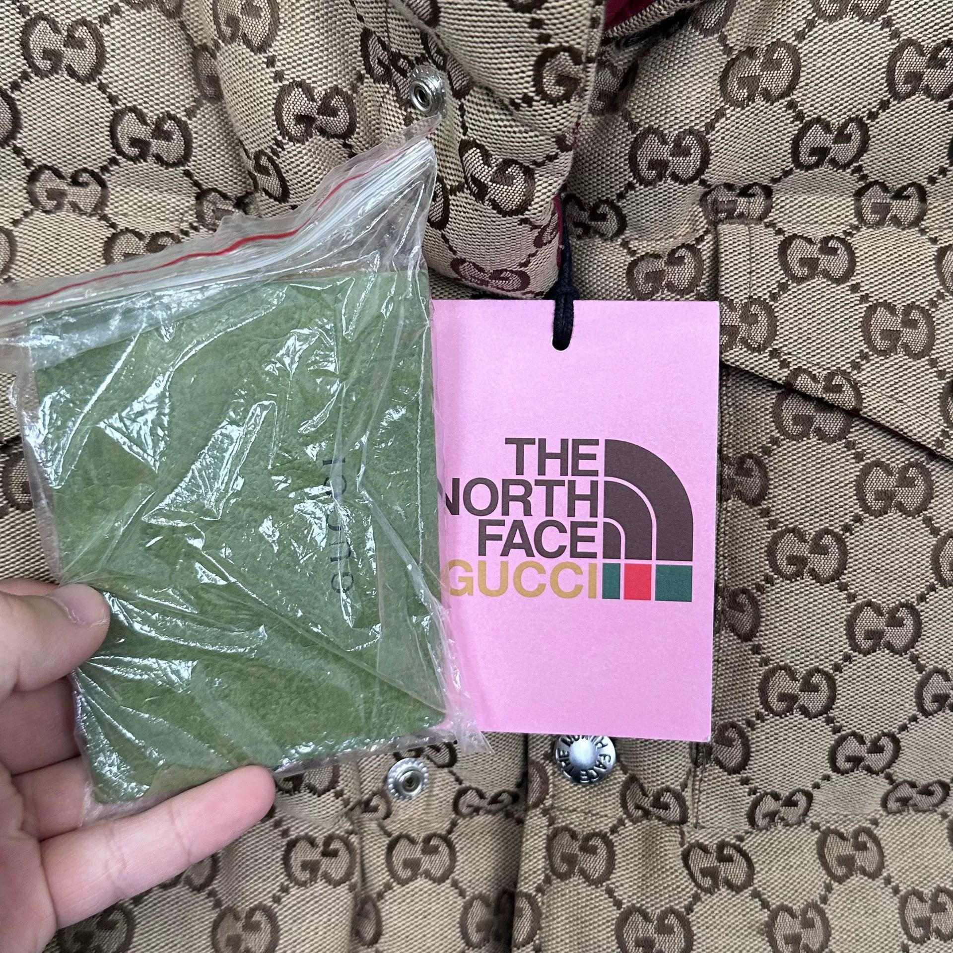 Gucci × The North Face Gucci x The North Face GG Monogram Down Vest XS Size US XS / EU 42 / 0 - 3 Thumbnail