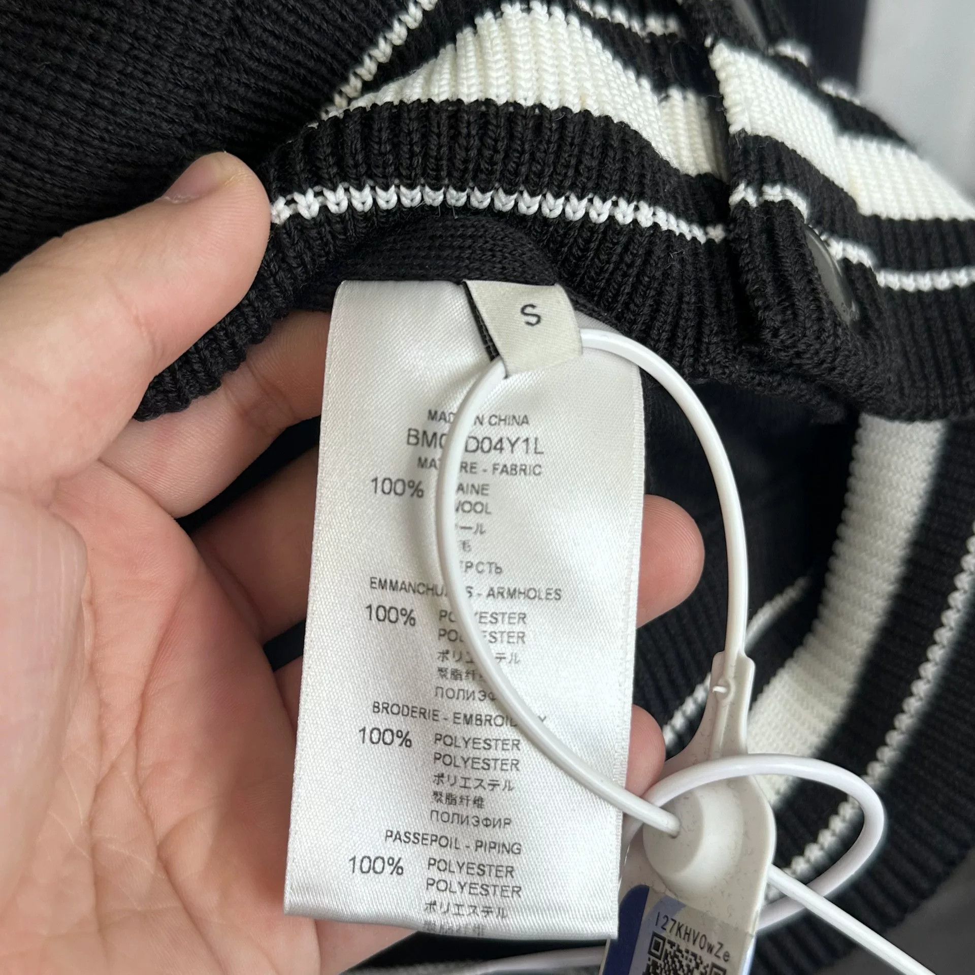 Givenchy Givenchy Logo Embroidery Varsity Jacket S Size US S / EU 44-46 / 1 - 5 Thumbnail