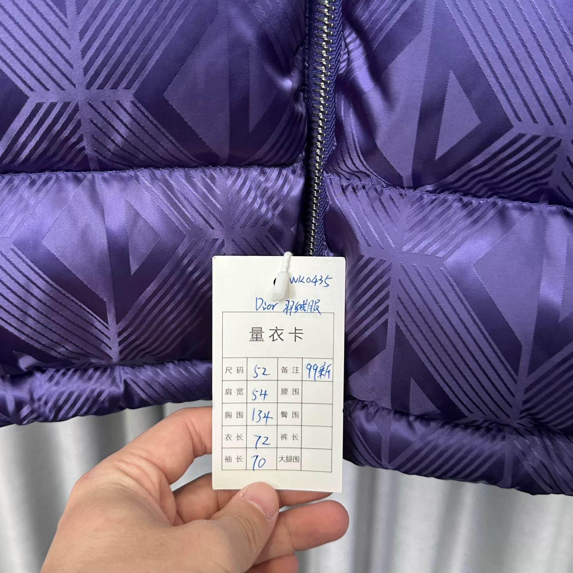 Dior Dior Geometric CD Monogram Puffer Jacket 52 Size US L / EU 52-54 / 3 - 5 Thumbnail