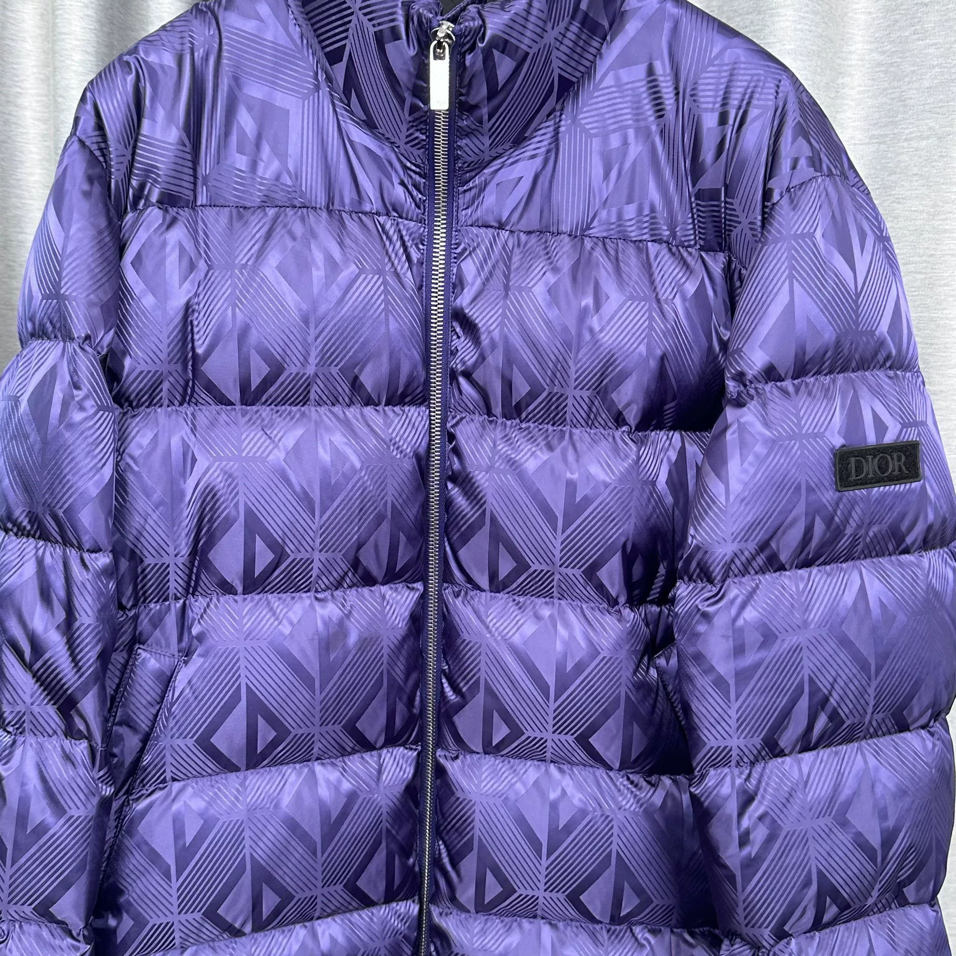 Dior Dior Geometric CD Monogram Puffer Jacket 52 Size US L / EU 52-54 / 3 - 3 Thumbnail
