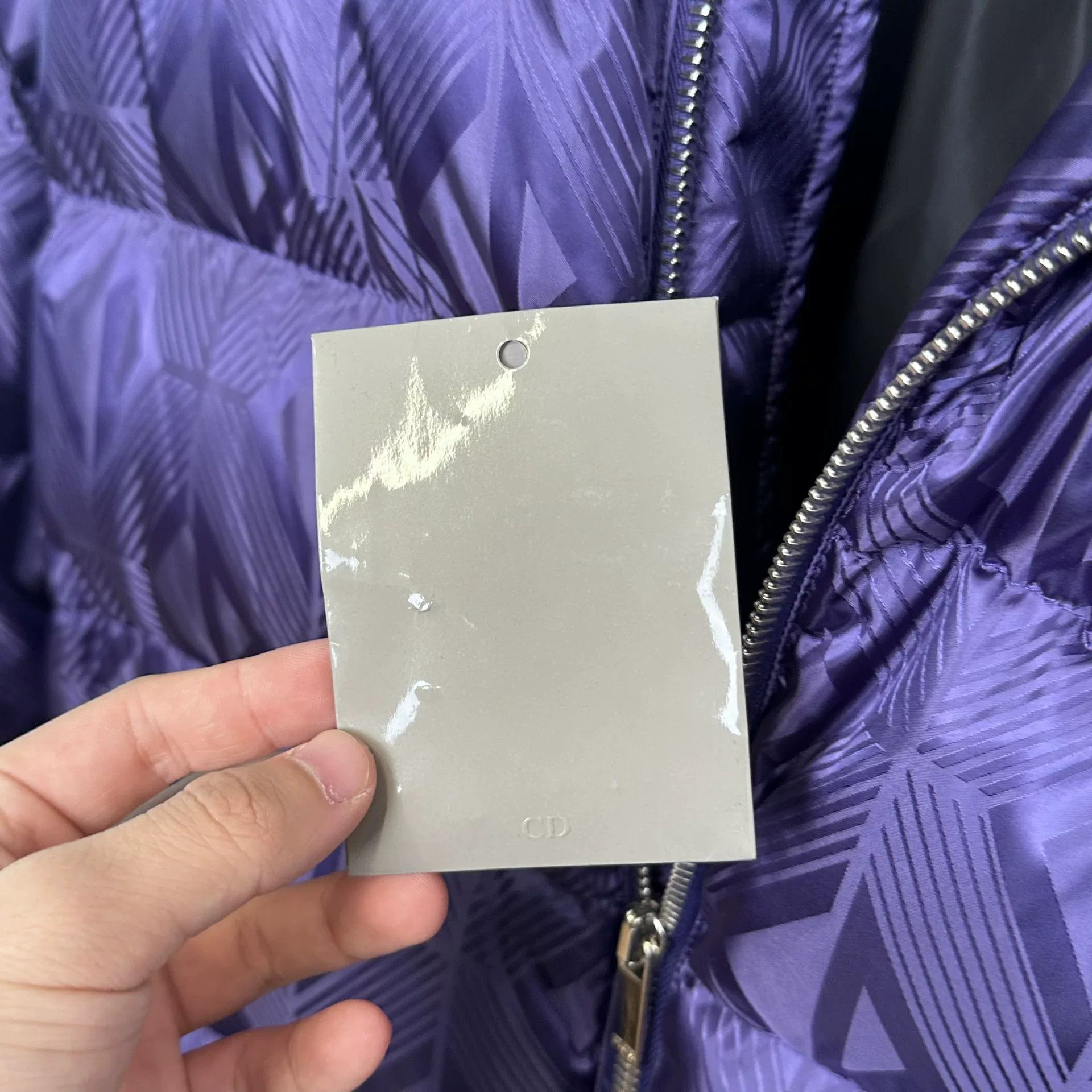 Dior Dior Geometric CD Monogram Puffer Jacket 52 Size US L / EU 52-54 / 3 - 6 Thumbnail