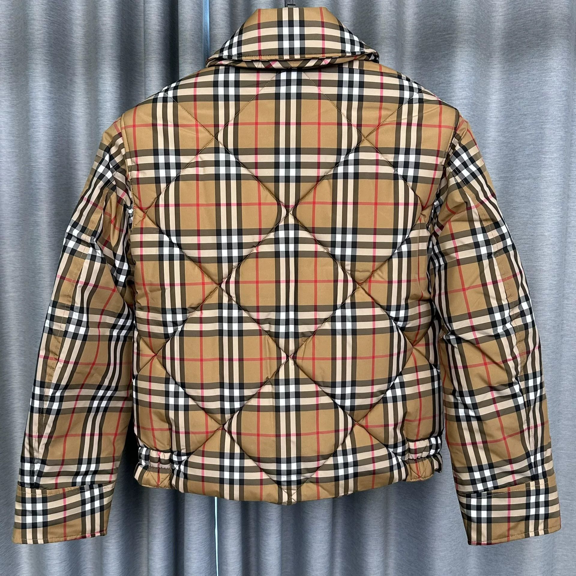 Burberry Burberry Check Quilted Jacket UK 2 Size XXS / US 00 / IT 34 - 6 Thumbnail