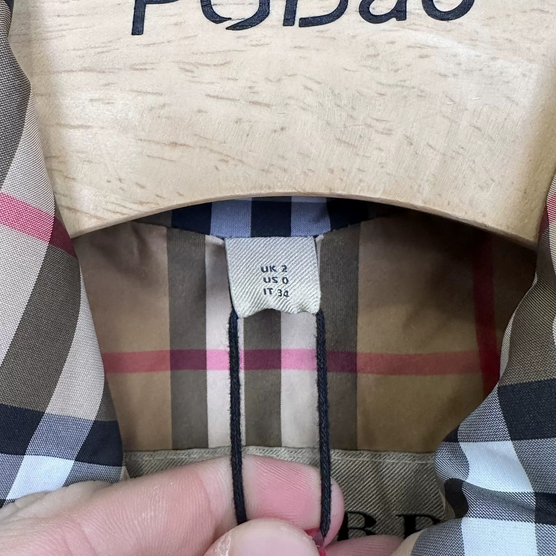 Burberry Burberry Check Quilted Jacket UK 2 Size XXS / US 00 / IT 34 - 5 Thumbnail