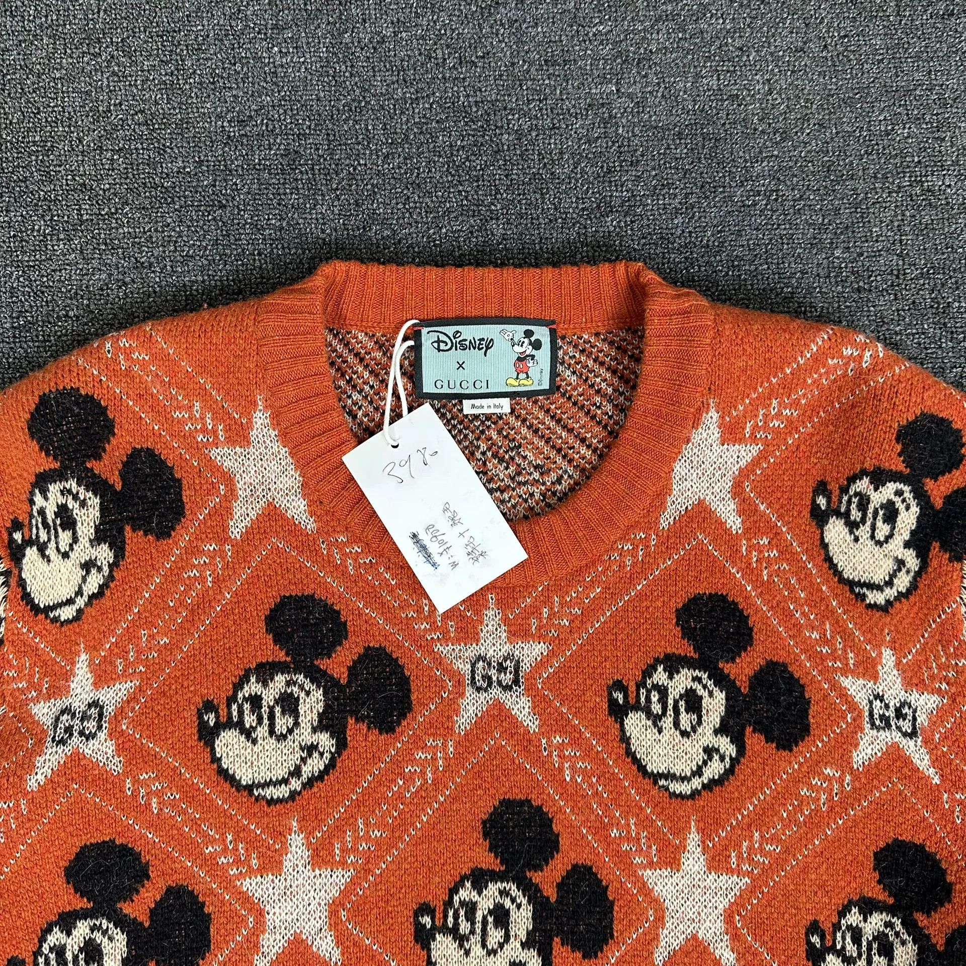 Gucci Gucci x Disney Mickey Mouse Star Sweater L Size US L / EU 52-54 / 3 - 3 Thumbnail