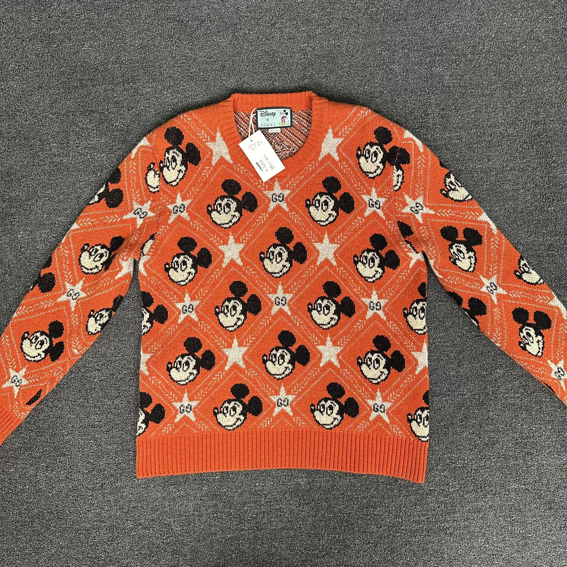 Gucci Gucci x Disney Mickey Mouse Star Sweater L Size US L / EU 52-54 / 3 - 2 Thumbnail