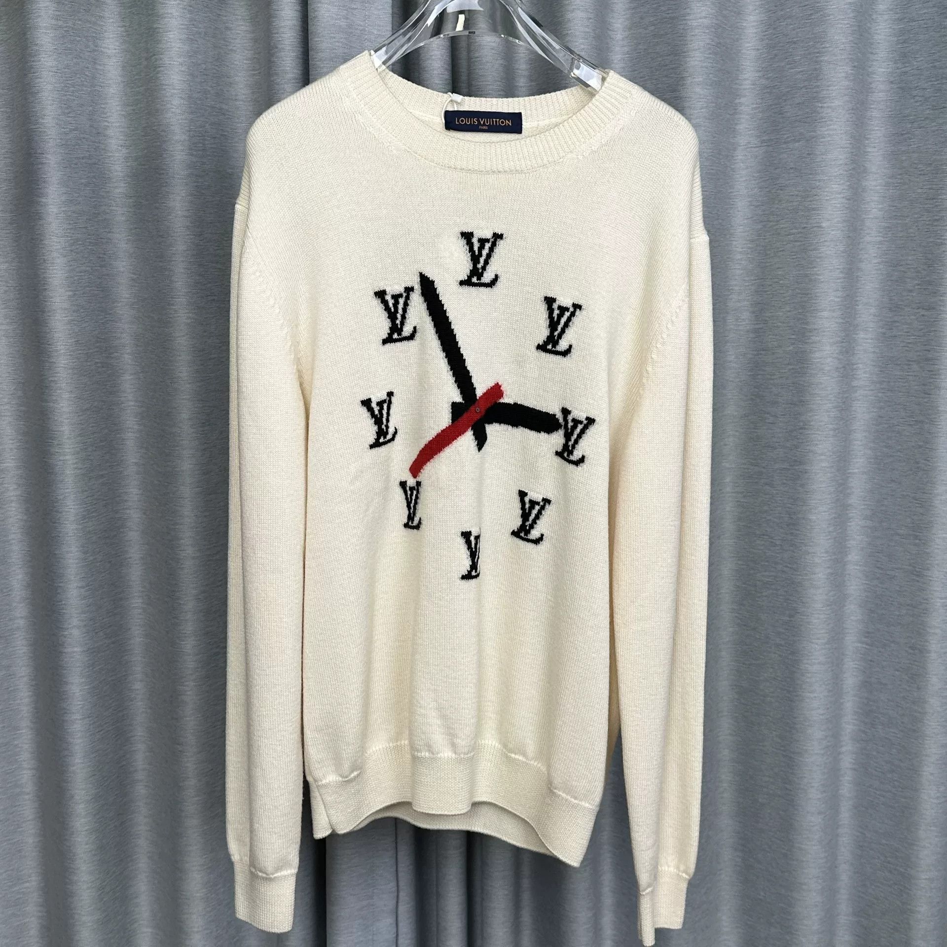 Louis Vuitton Louis Vuitton Clock Graphic Sweater XL Size US XL / EU 56 / 4 - 2 Thumbnail