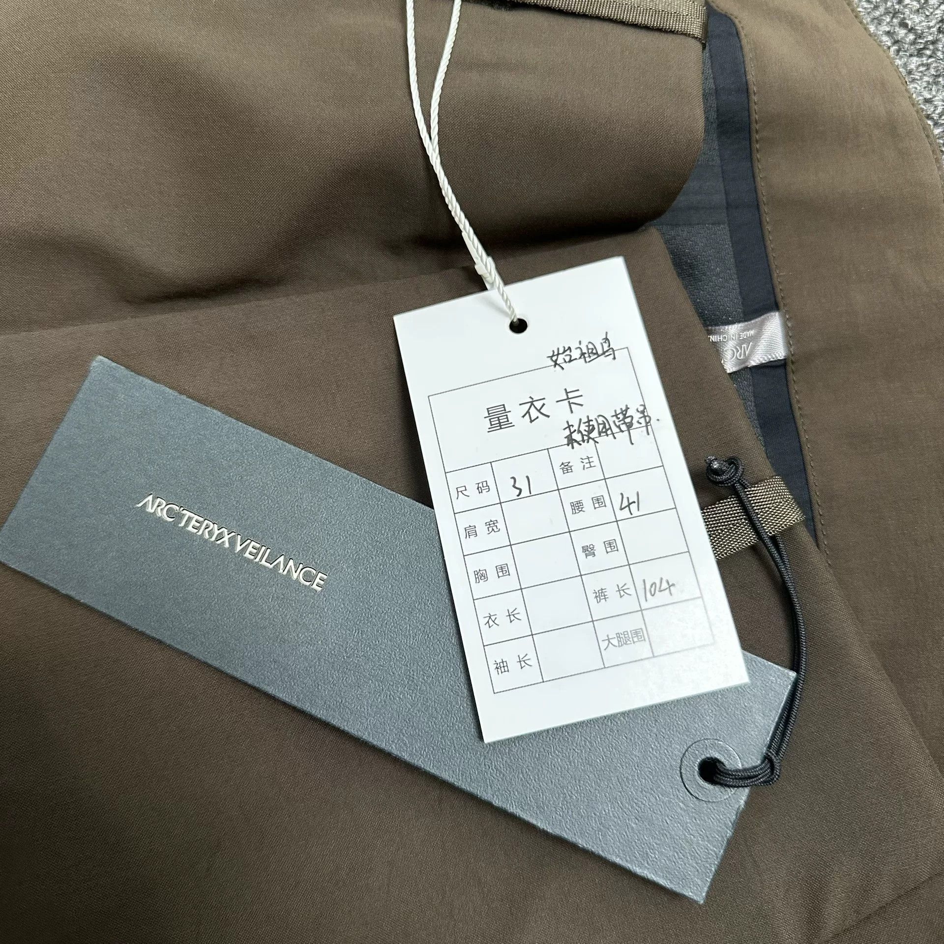 Arc'teryx Arc'teryx Veilance GORE-TEX Casual Pants 31 Size US 31 - 4 Thumbnail