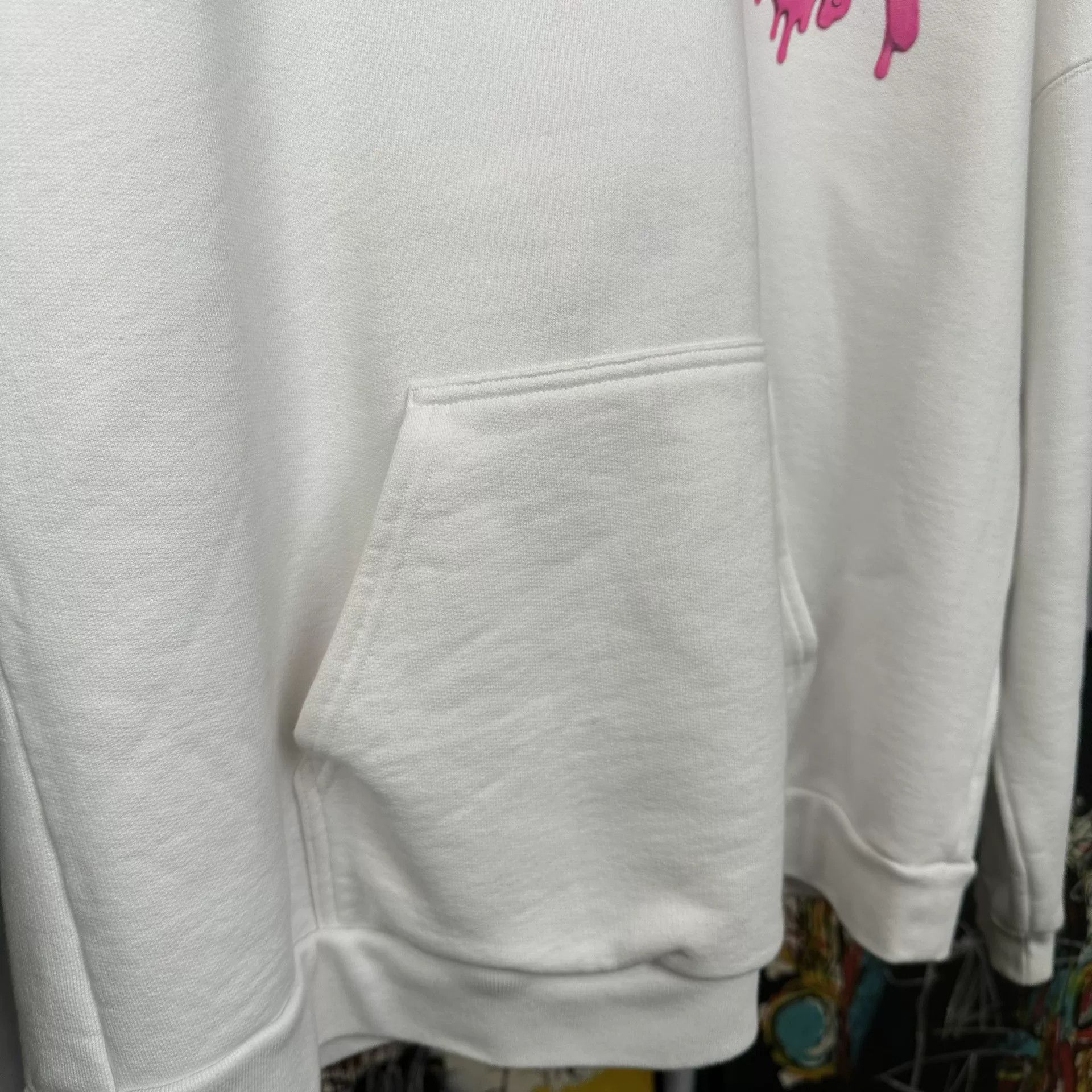 Balenciaga Balenciaga Pink Graffiti Logo Hoodie US M Size US M / EU 48-50 / 2 - 5 Thumbnail