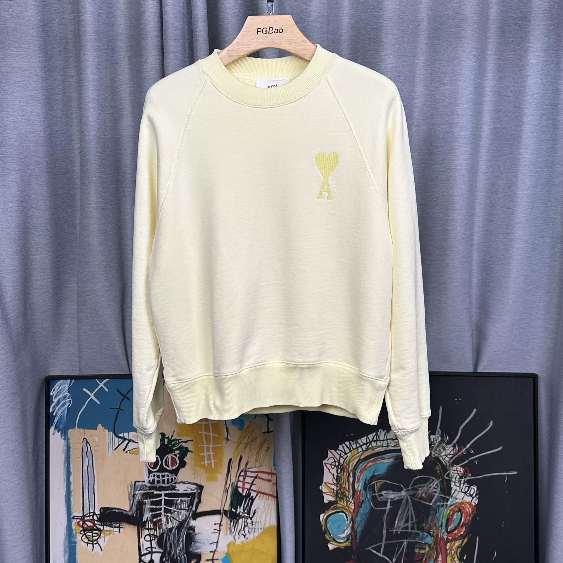 AMI AMI Paris Heart Logo Sweatshirt Size S Size US S / EU 44-46 / 1 - 2 Thumbnail