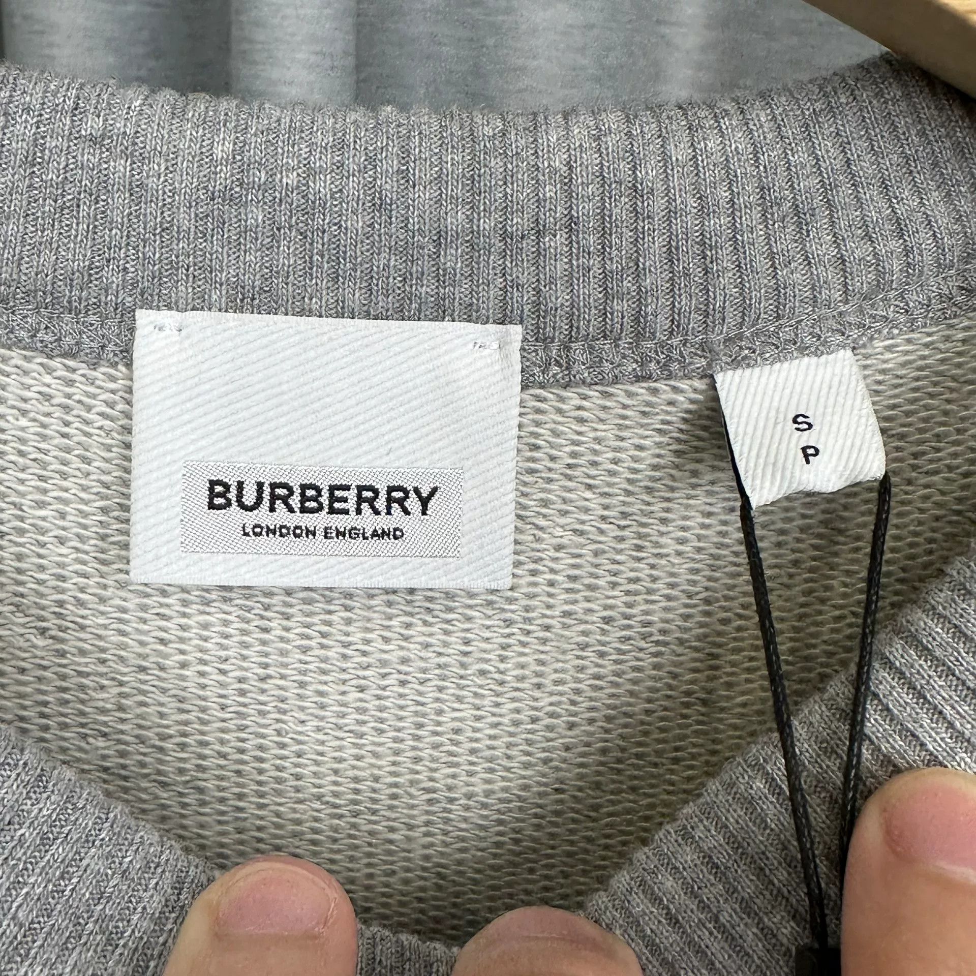 Burberry Burberry Location Print Cotton Sweatshirt S Size US S / EU 44-46 / 1 - 6 Thumbnail