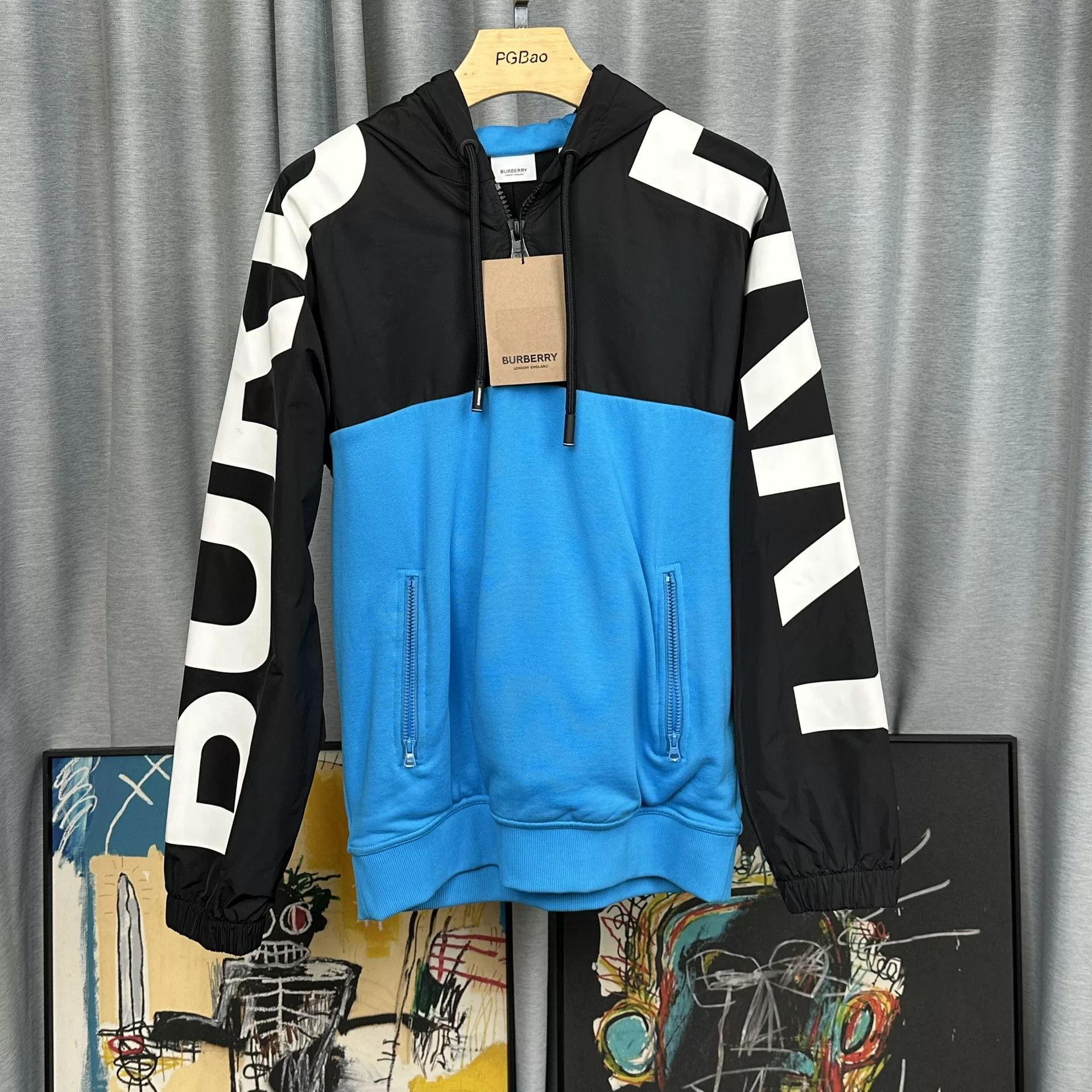 Burberry Burberry Colorblock Logo Hoodie S Size US S / EU 44-46 / 1 - 2 Thumbnail