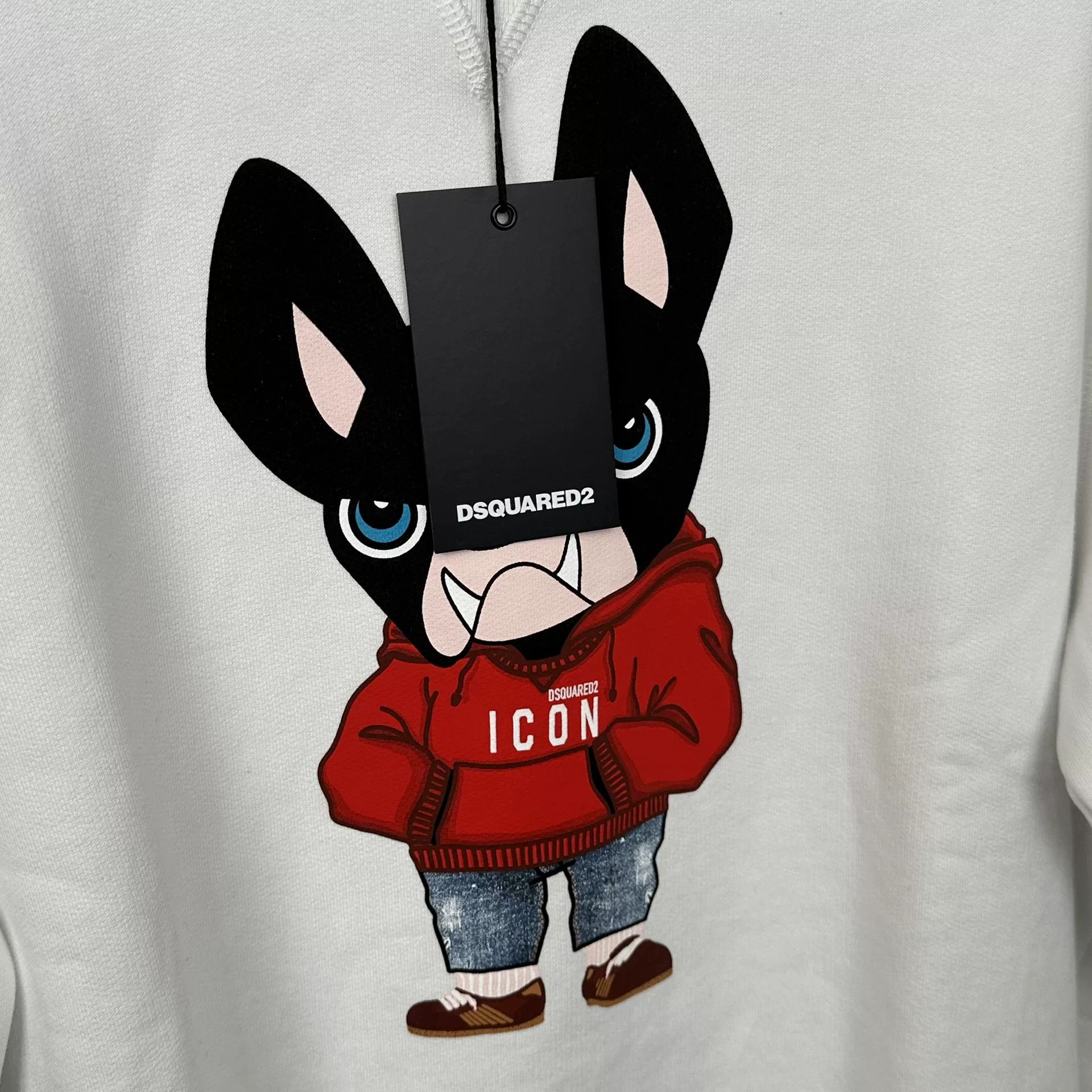 Dsquared2 Dsquared2 French Bulldog Graphic Sweatshirt XL Size US XL / EU 56 / 4 - 4 Thumbnail