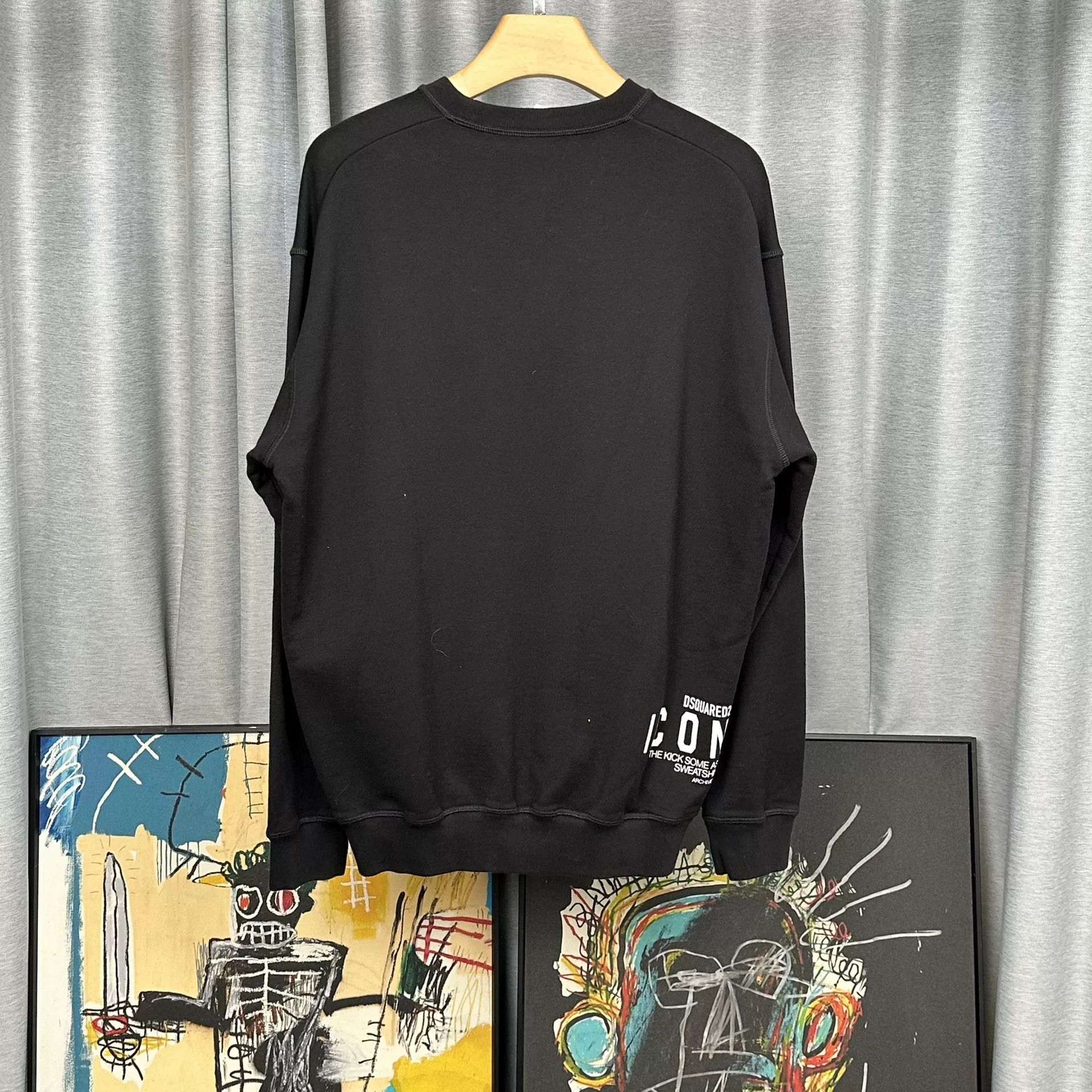 Dsquared2 DSQUARED2 Kick Some Ass Graphic Sweatshirt Size M Size US M / EU 48-50 / 2 - 3 Thumbnail