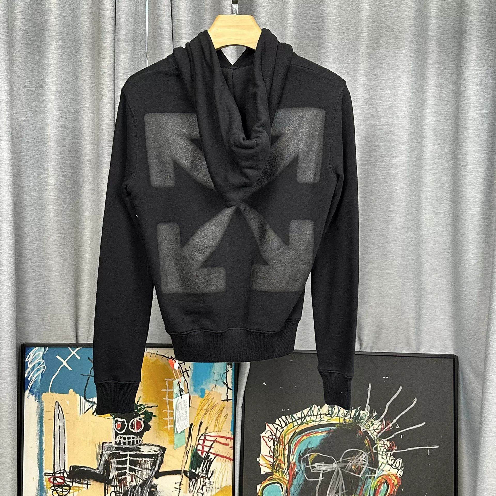 Off-White Off-White Mona Lisa Graphic Hoodie Size XXS Size US XXS / EU 40 - 4 Thumbnail