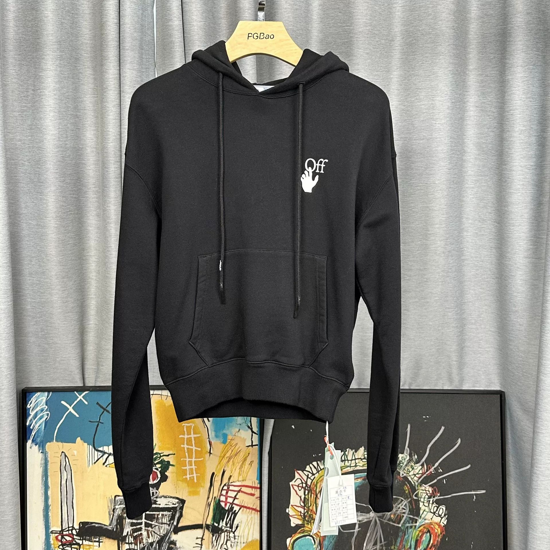 Off-White Off-White Caravaggio Lute Hoodie Black XS Size US XS / EU 42 / 0 - 2 Thumbnail