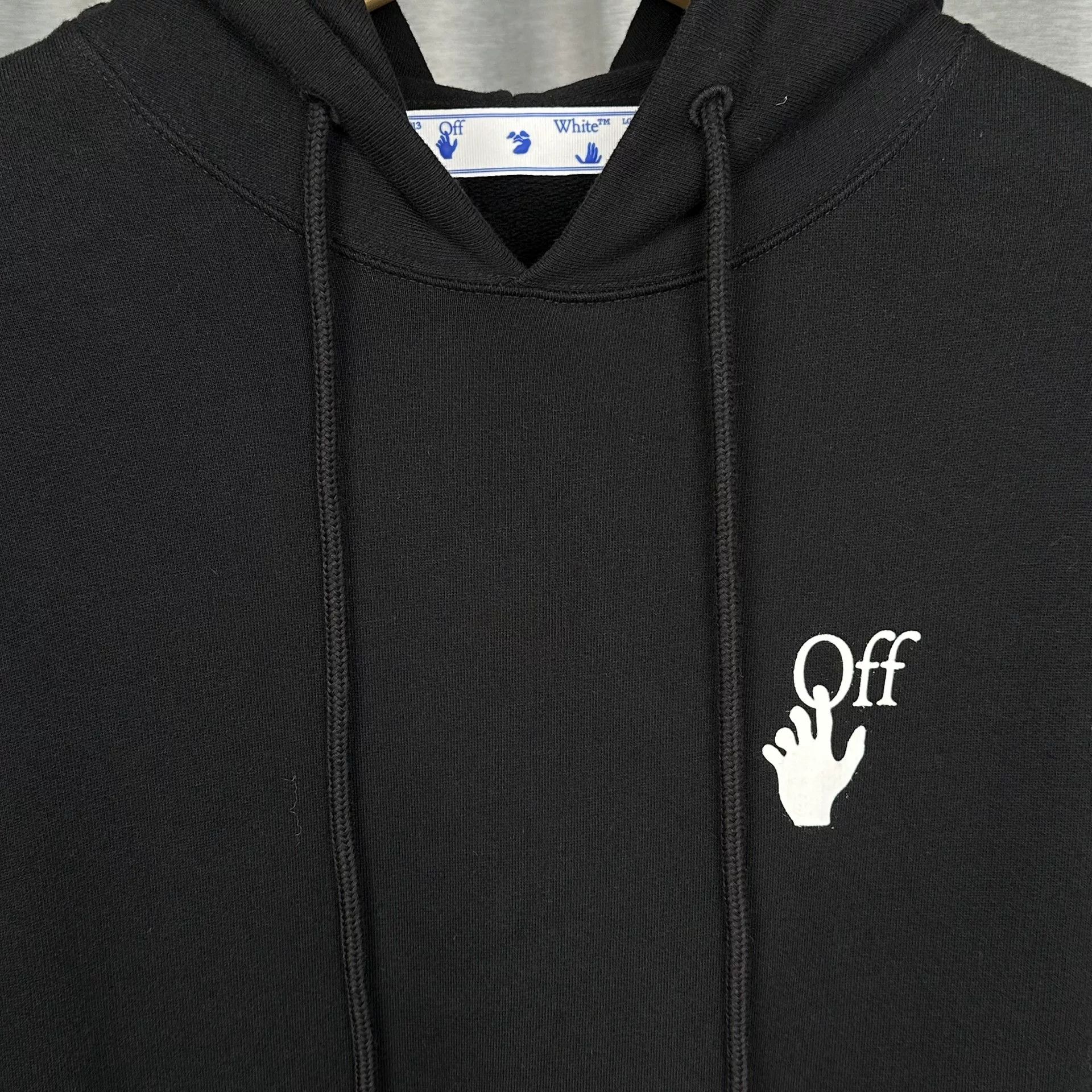 Off-White Off-White Caravaggio Lute Hoodie Black XS Size US XS / EU 42 / 0 - 5 Thumbnail