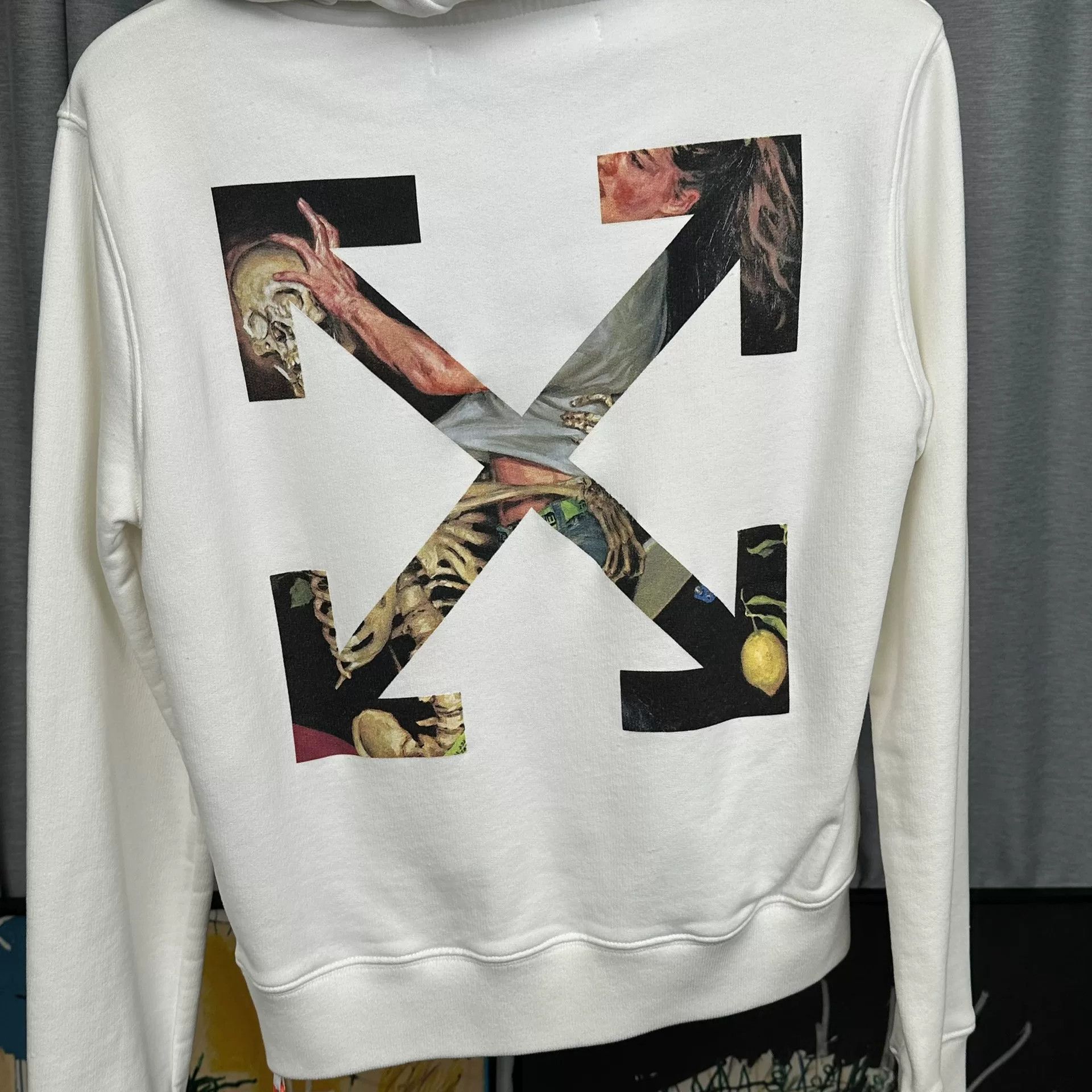 Off-White Off-White Skull Lemon Arrow Hoodie XS Size XS / US 0-2 / IT 36-38 - 4 Thumbnail