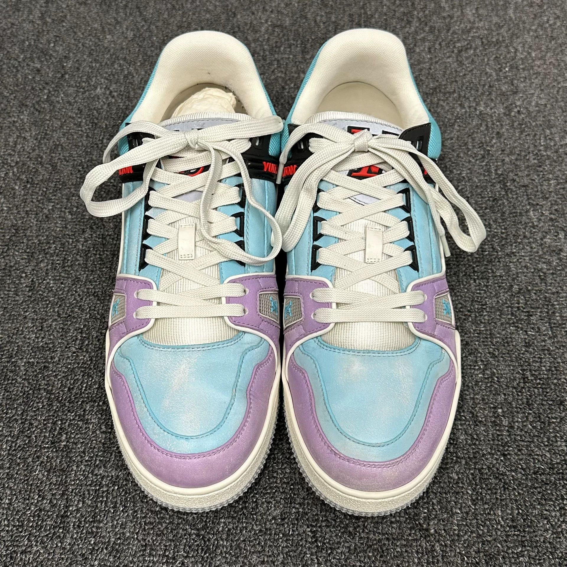 Louis Vuitton Louis Vuitton Colorblock LV Trainer Sneakers 41.5 Size US 8.5 / EU 41-42 - 5 Thumbnail