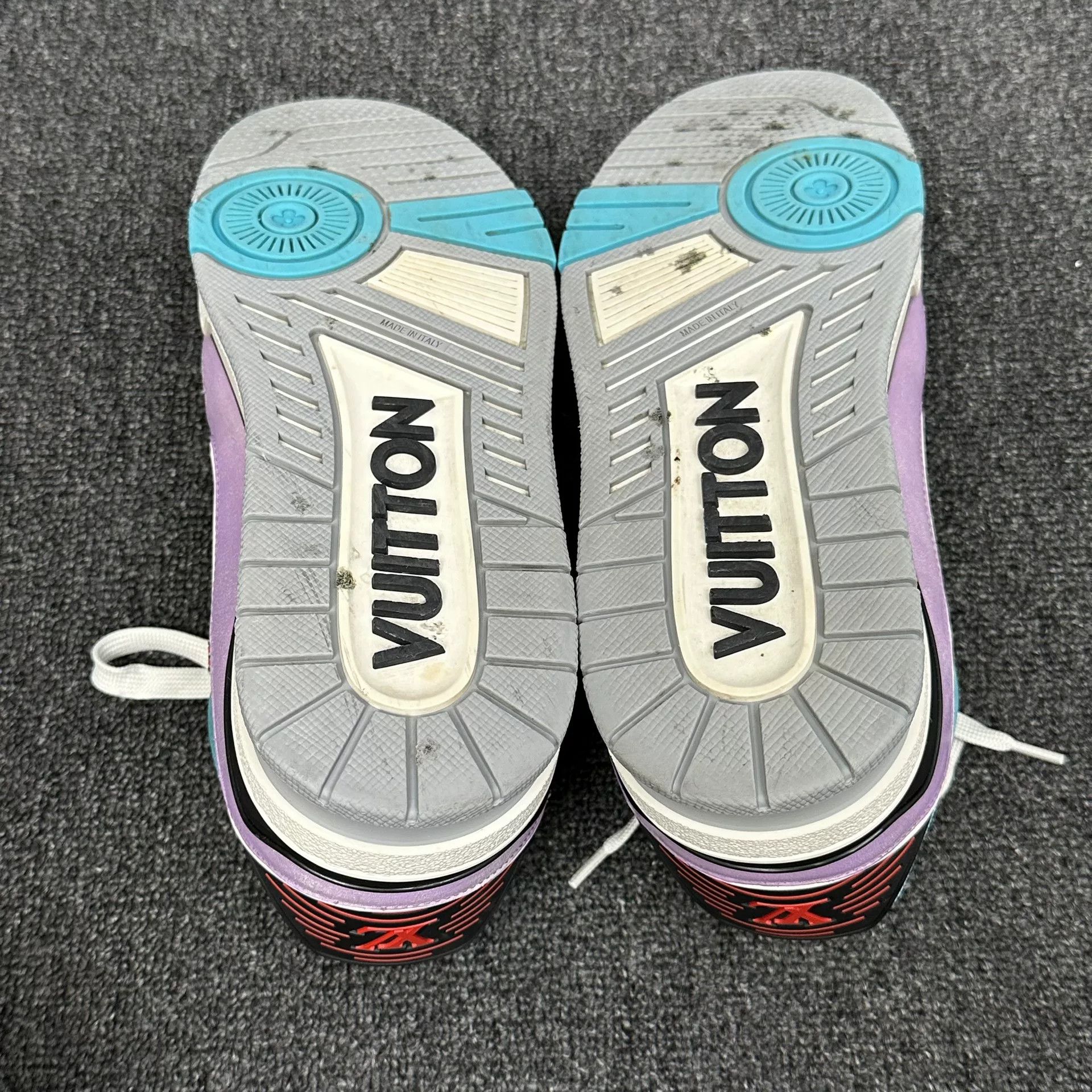 Louis Vuitton Louis Vuitton Colorblock LV Trainer Sneakers 41.5 Size US 8.5 / EU 41-42 - 7 Thumbnail