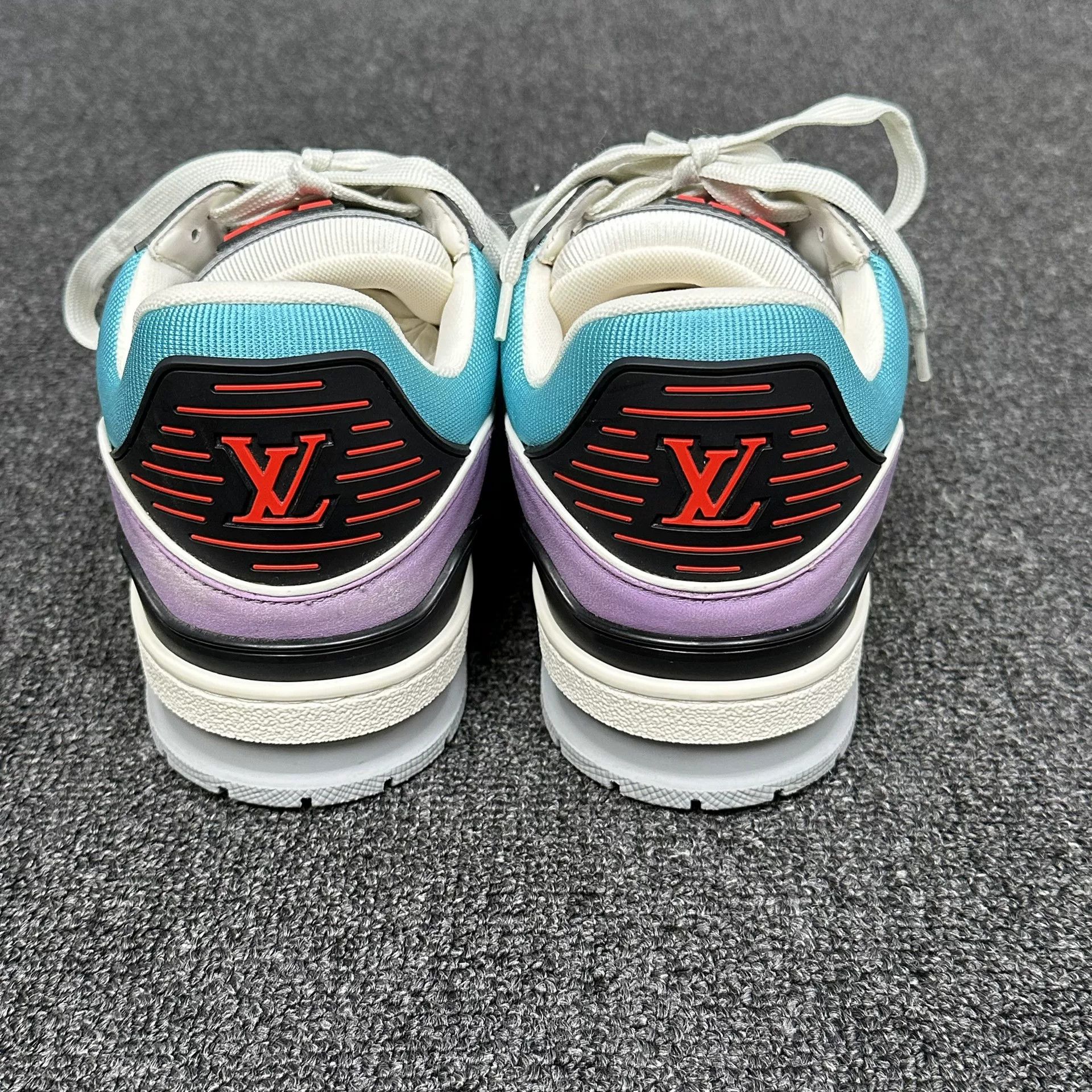 Louis Vuitton Louis Vuitton Colorblock LV Trainer Sneakers 41.5 Size US 8.5 / EU 41-42 - 4 Thumbnail