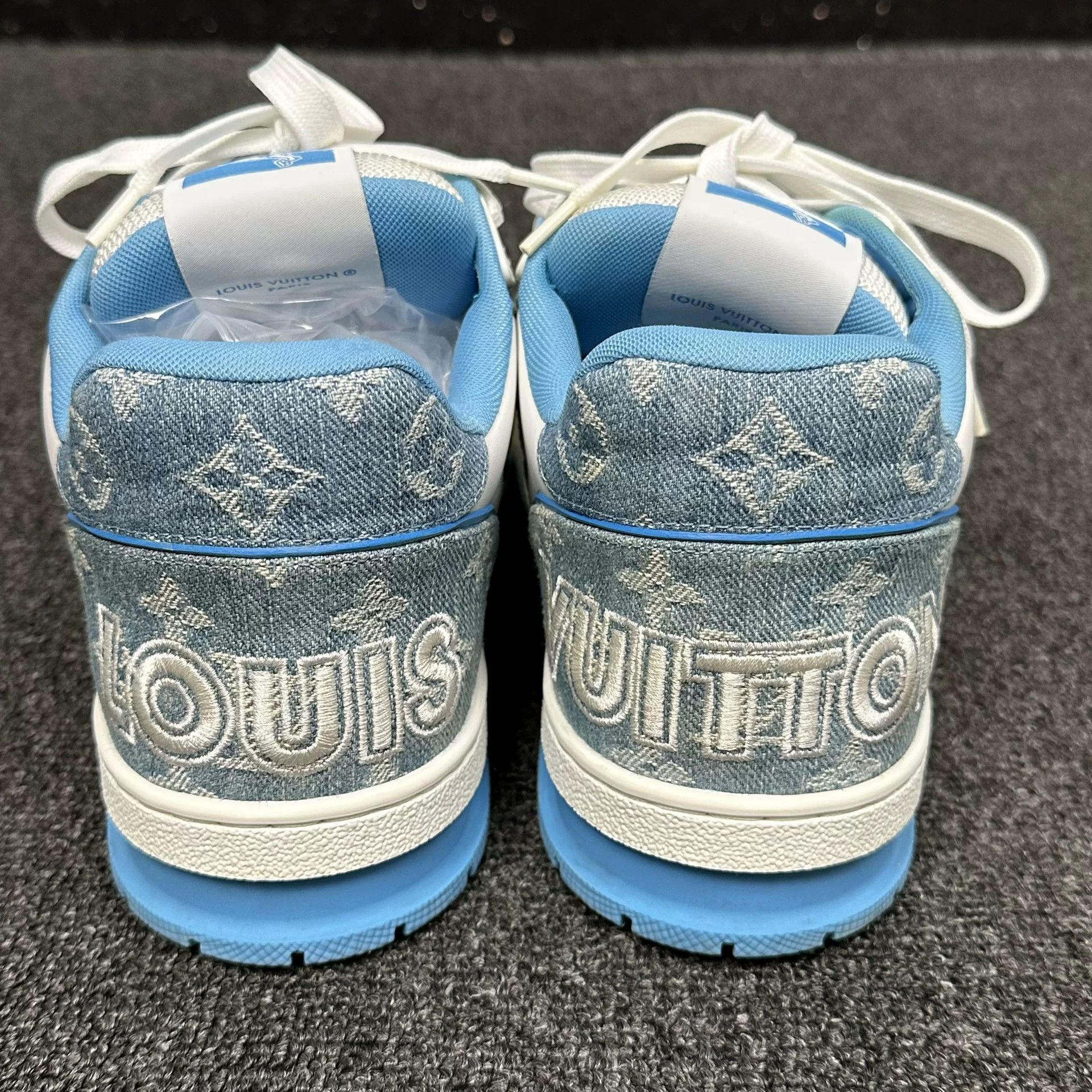 Louis Vuitton Louis Vuitton Monogram Denim Trainers Size 42 Size US 9 / EU 42 - 4 Thumbnail