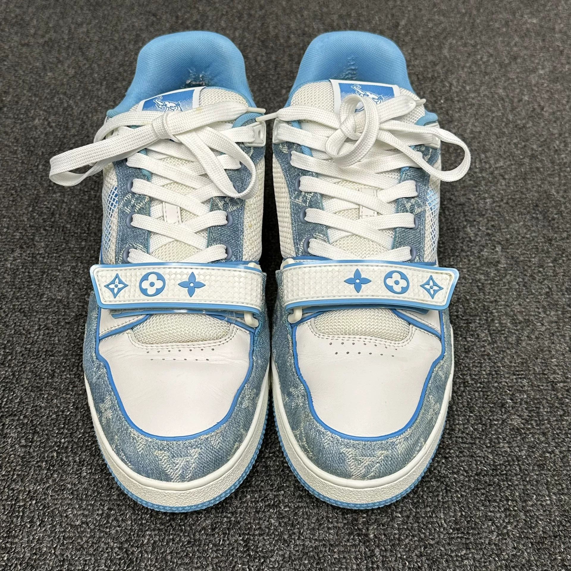 Louis Vuitton Louis Vuitton Monogram Denim Trainers Size 42 Size US 9 / EU 42 - 5 Thumbnail