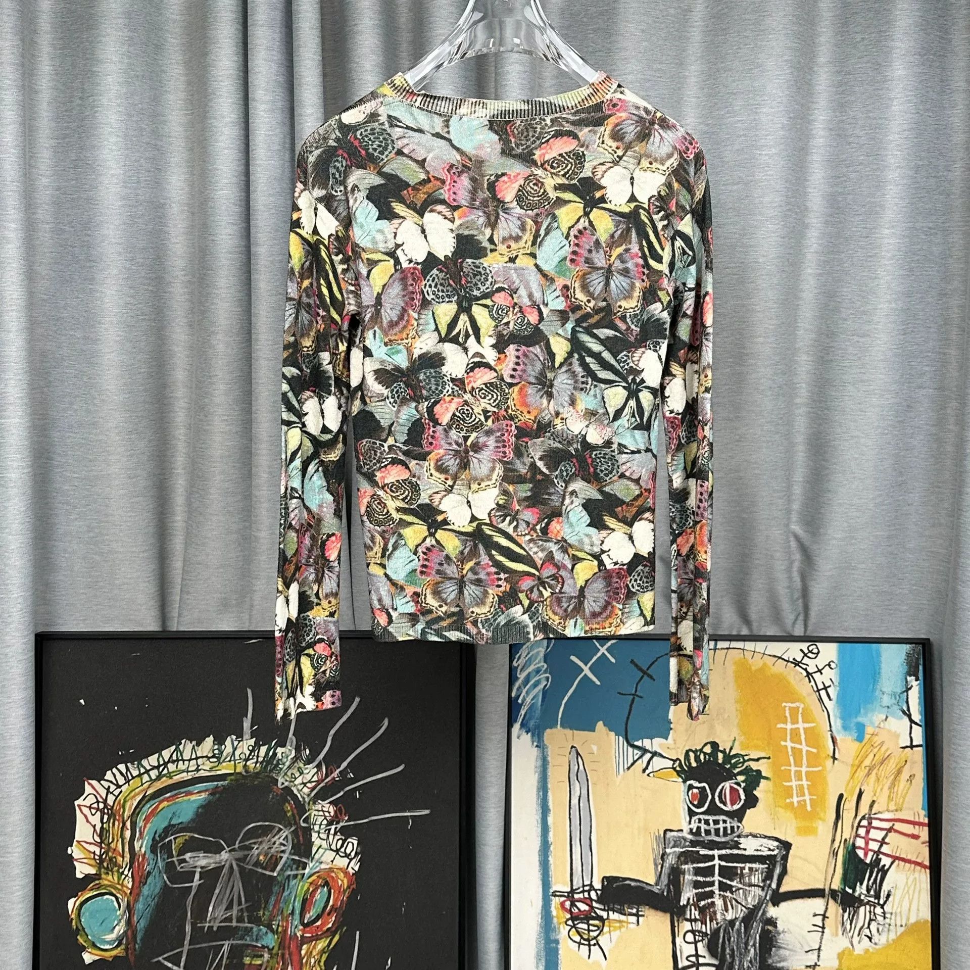 Valentino Valentino Butterfly Print Knit Sweater S Size S / US 4 / IT 40 - 3 Thumbnail