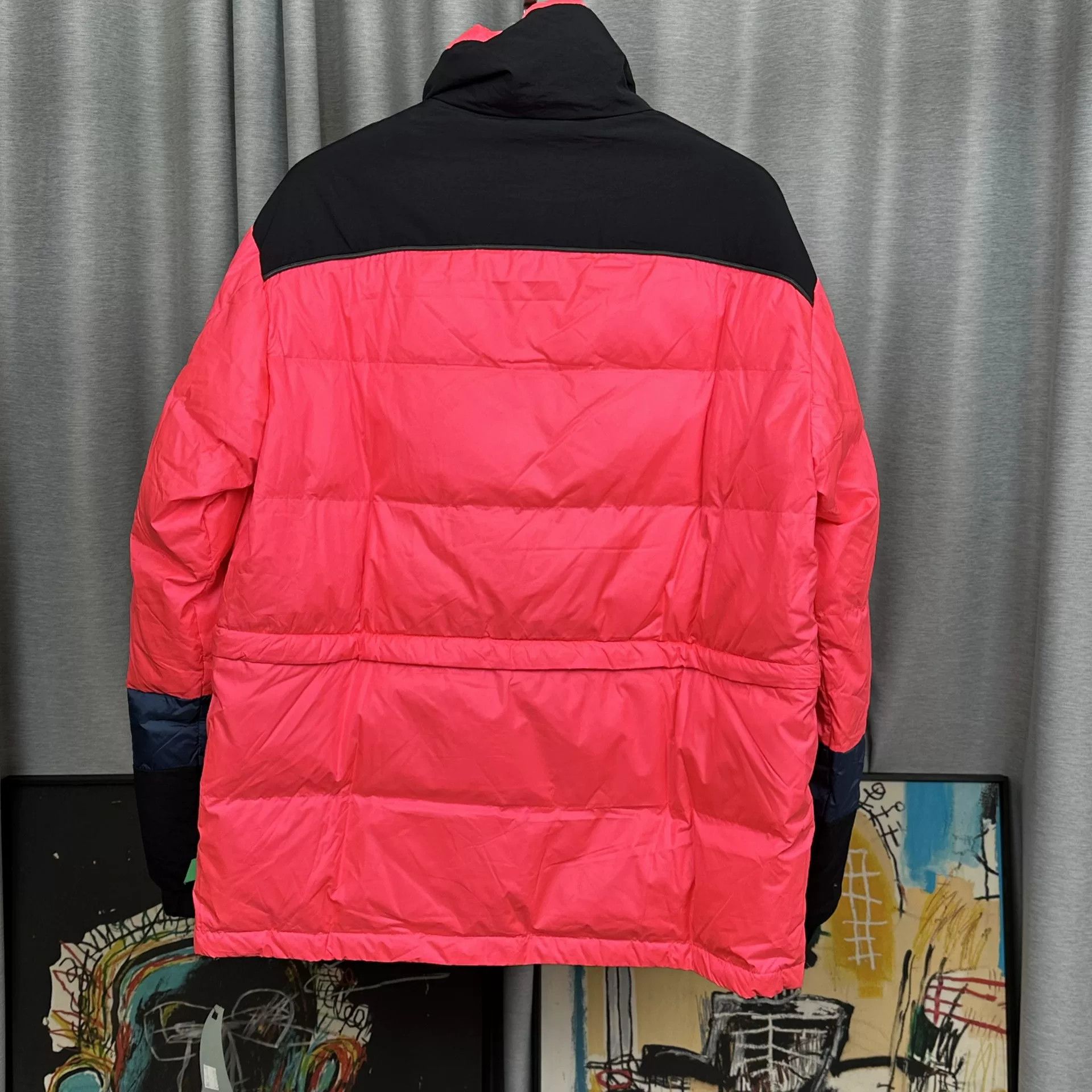 Off-White Off-White Pink Hexagon Patch Puffer Jacket Size M Size US M / EU 48-50 / 2 - 3 Thumbnail