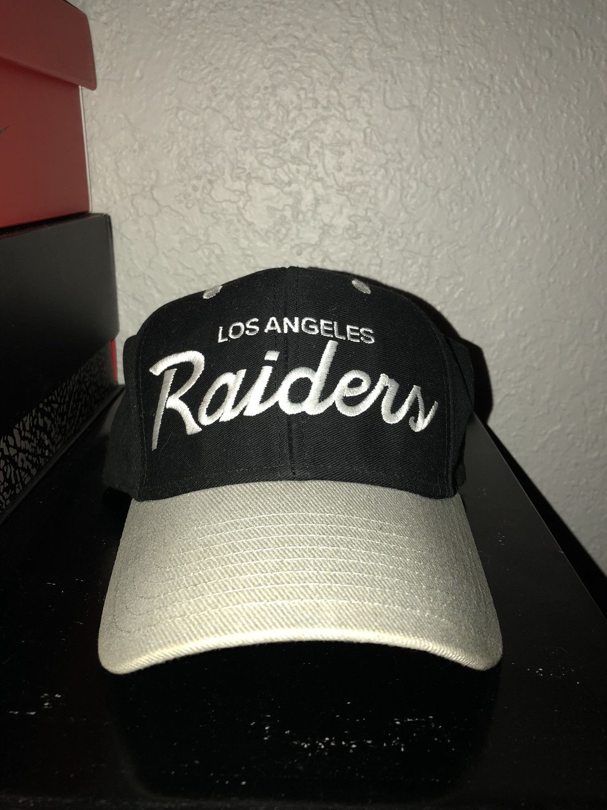 NFL × Tisa × Vintage TISA x NFL Los Angeles Raiders SnapBack “Script ...