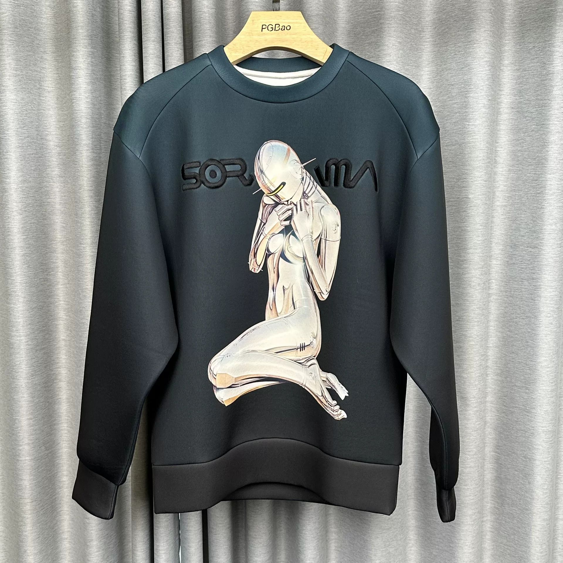 Juun.J JUUN.J x Sorayama Robot Graphic Sweatshirt 46 Size US S / EU 44-46 / 1 - 2 Thumbnail