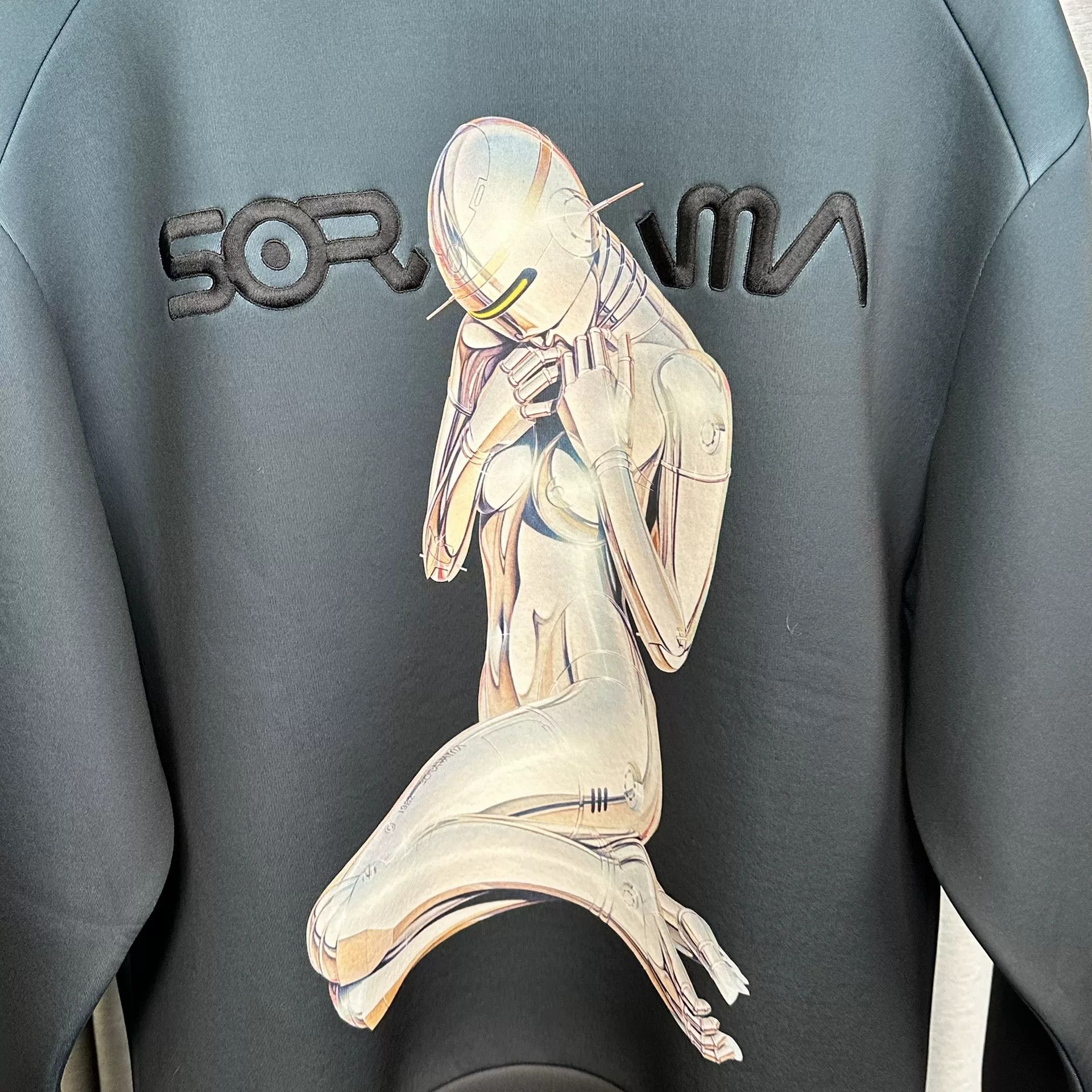 Juun.J JUUN.J x Sorayama Robot Graphic Sweatshirt 46 Size US S / EU 44-46 / 1 - 4 Thumbnail