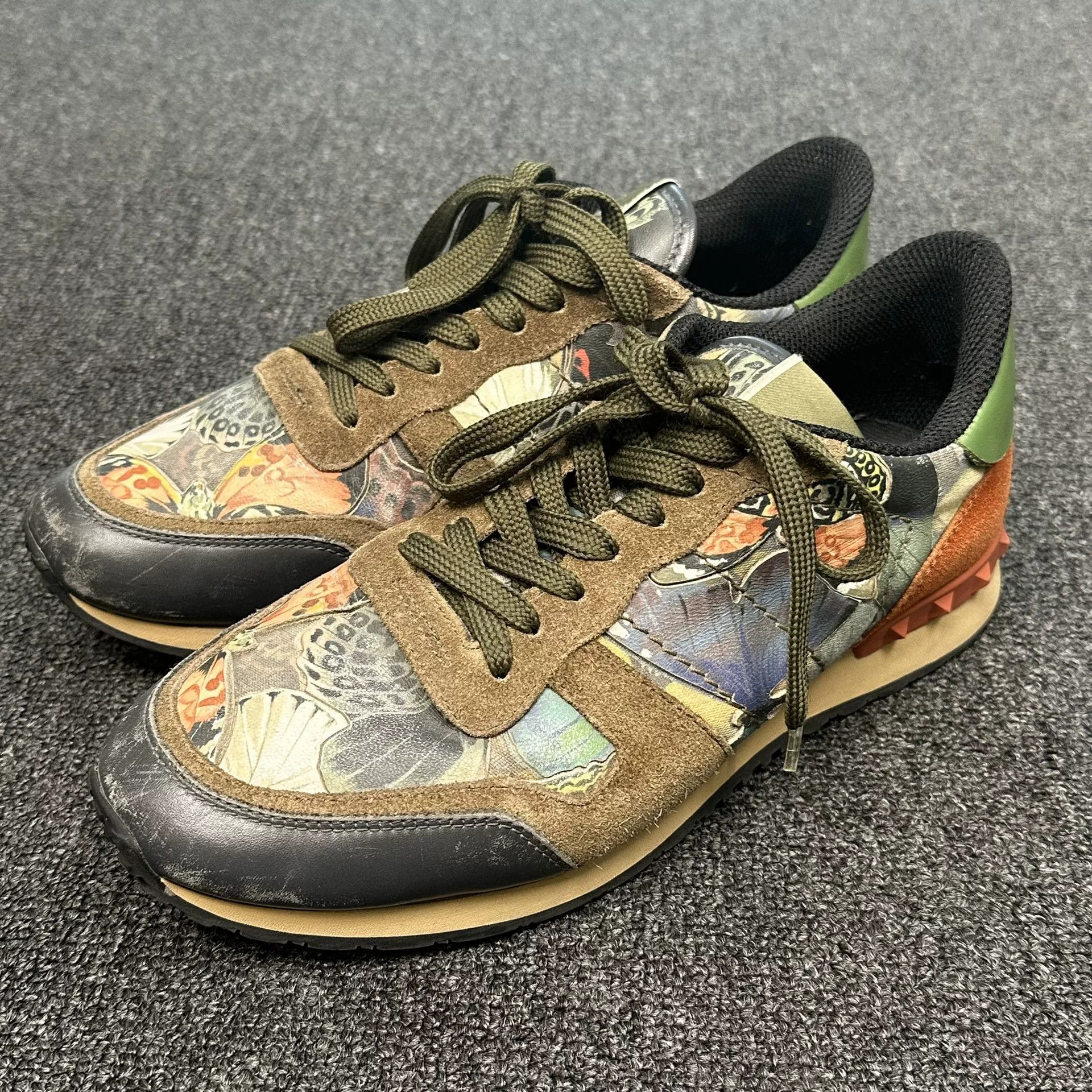 Valentino Valentino Butterfly Print Low-Top Sneakers 40 Size US 7 / EU 40 - 3 Thumbnail