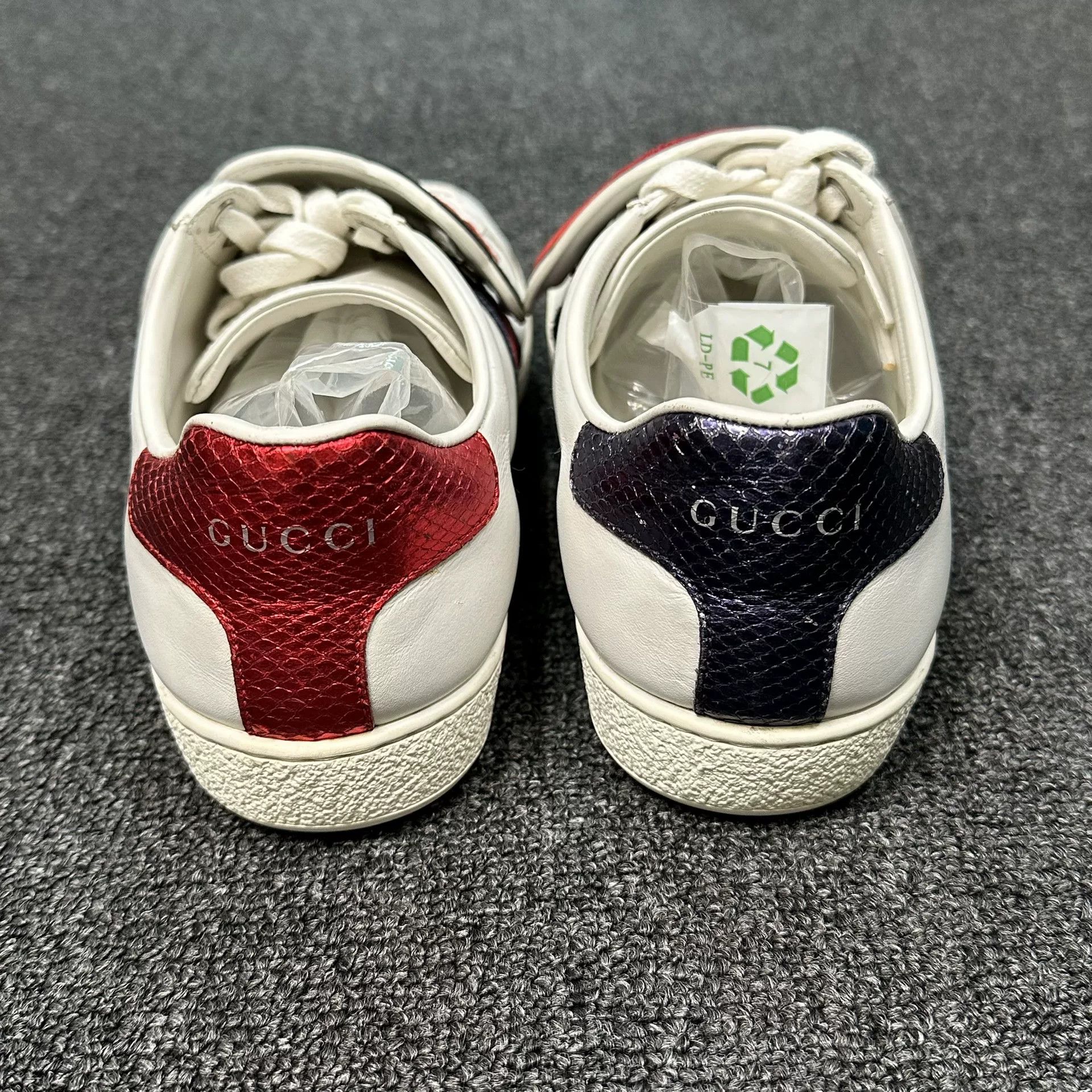Gucci Gucci Ace Lips Patch Low-Top Sneakers 37 Size US 7 / IT 37 - 4 Thumbnail