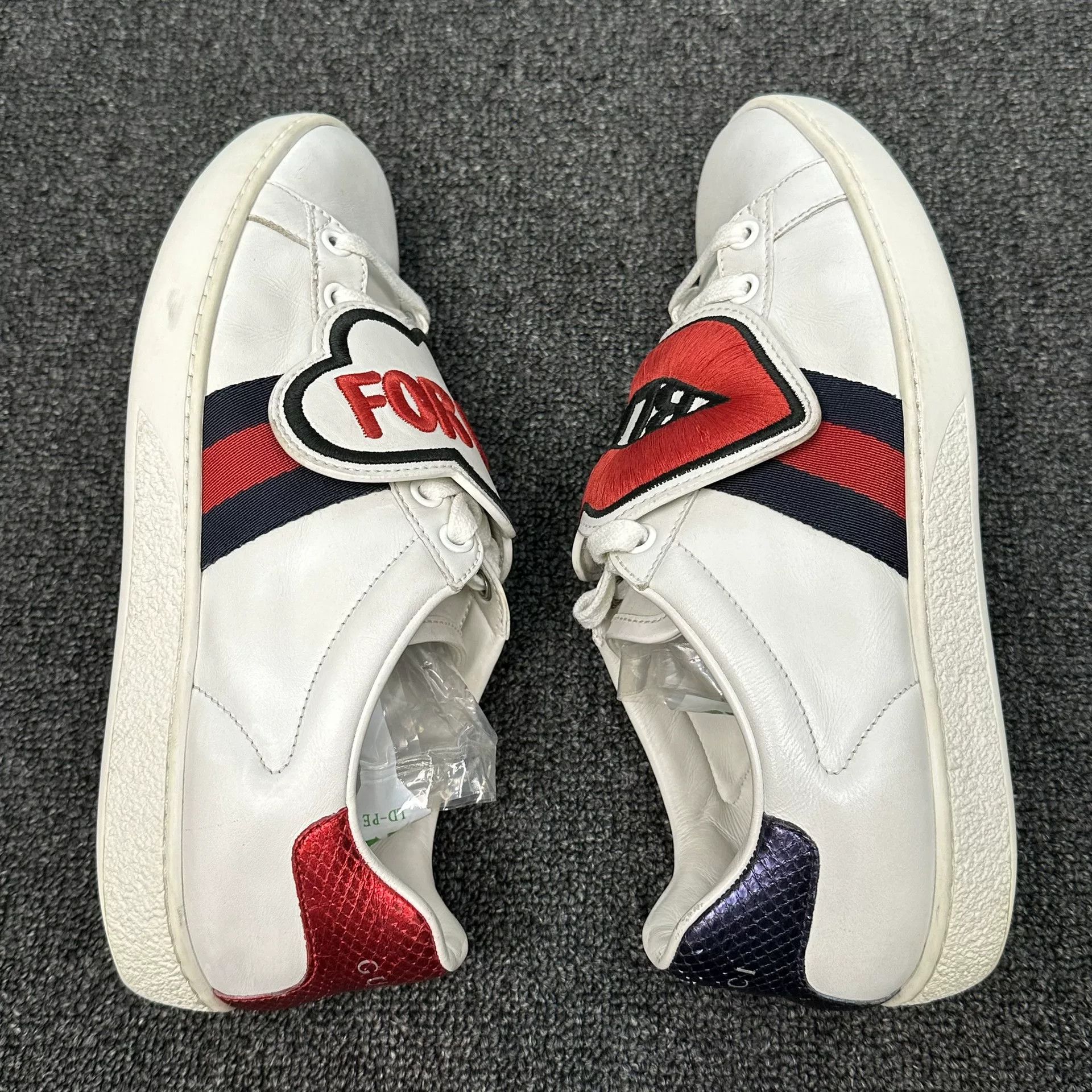 Gucci Gucci Ace Lips Patch Low-Top Sneakers 37 Size US 7 / IT 37 - 6 Thumbnail