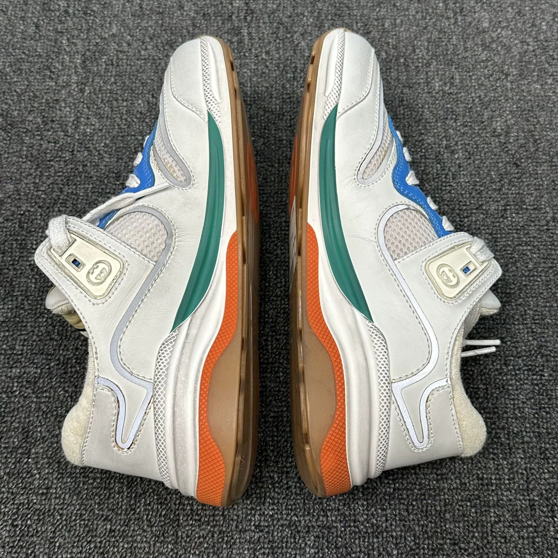 Gucci Gucci Multi-Color Mesh Low-Top Sneakers 36 Size US 6 / IT 36 - 5 Thumbnail