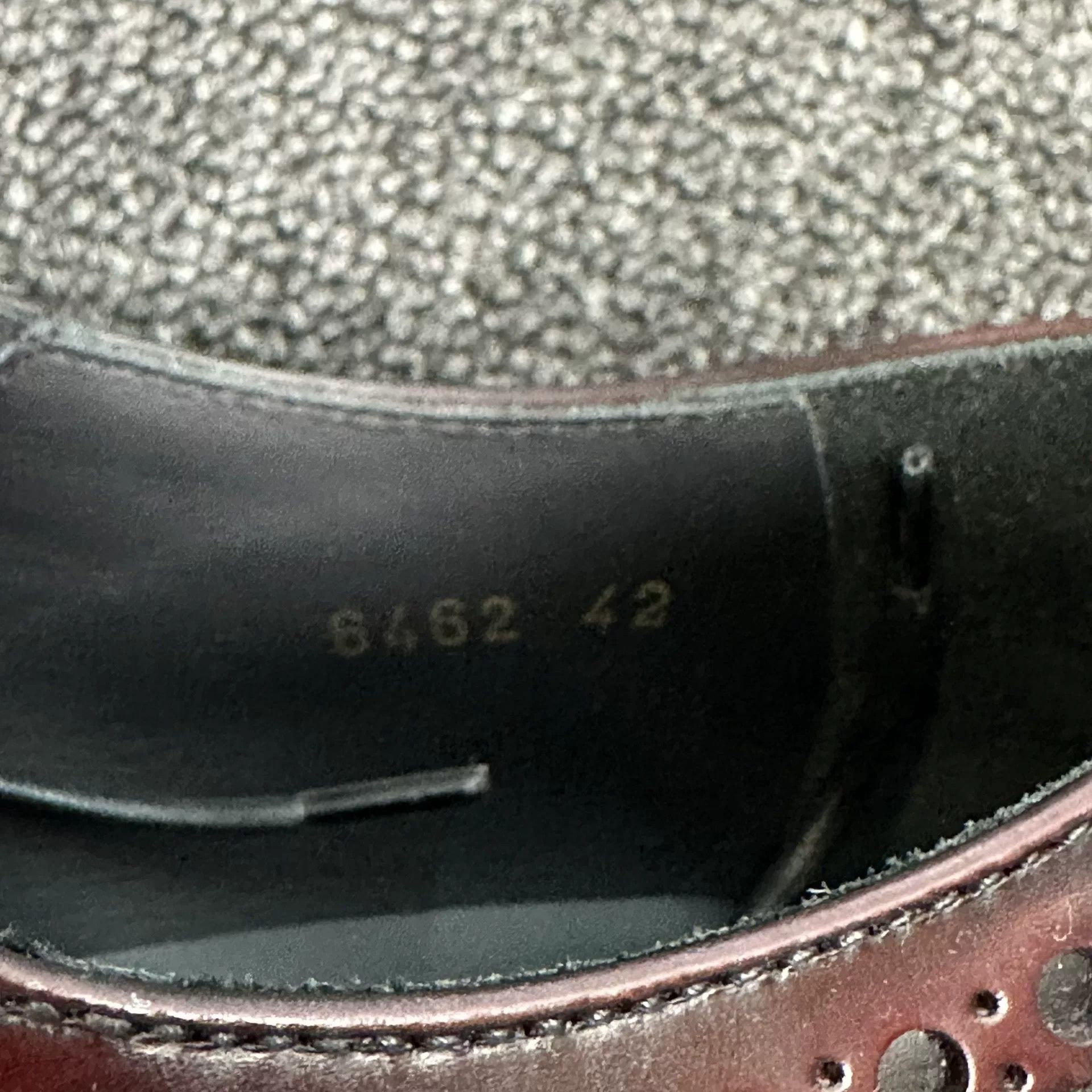 Versace Versace Burgundy Brogue Leather Shoes 42 Size US 9 / EU 42 - 8 Thumbnail