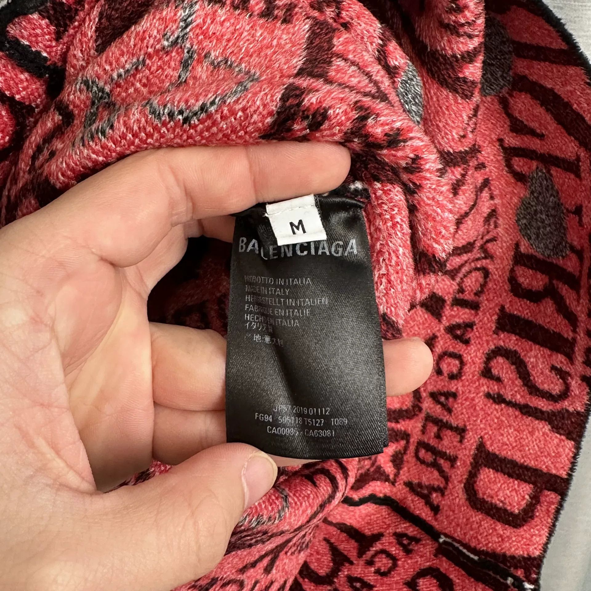 Balenciaga Balenciaga Heart Paris All-Over Print Knit Dress M Size M / US 6-8 / IT 42-44 - 4 Thumbnail