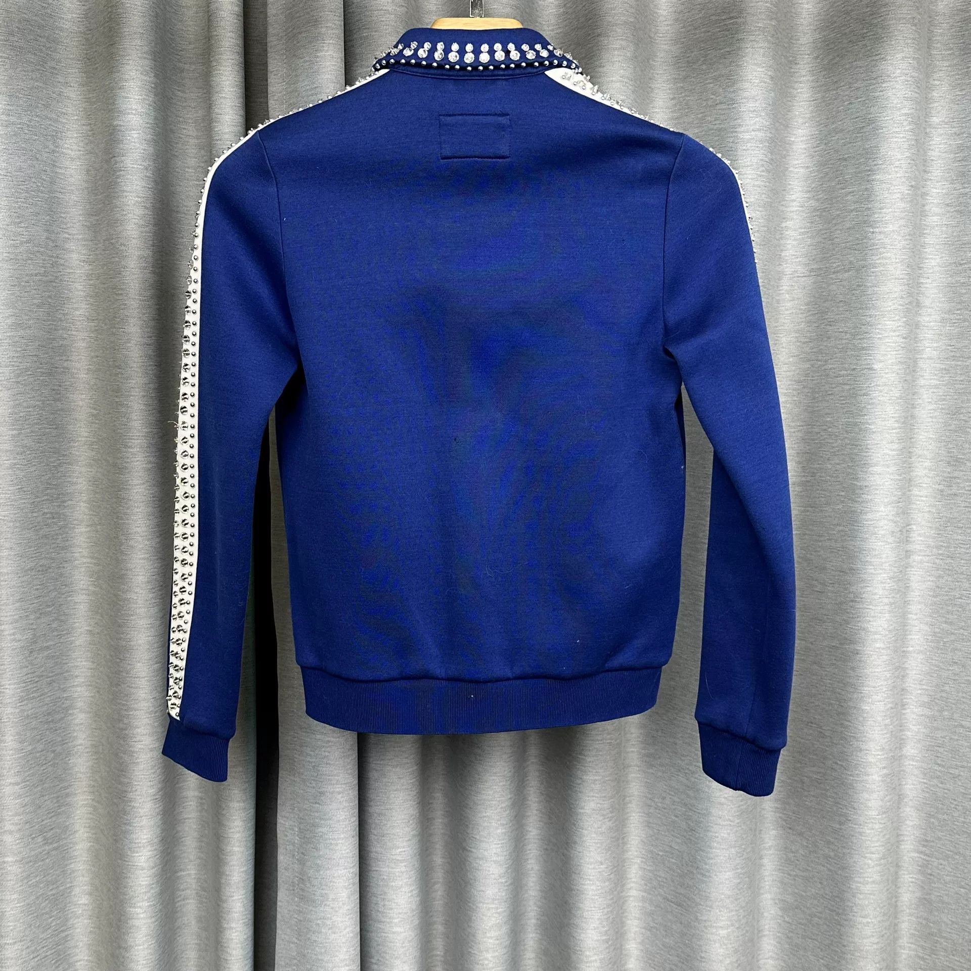 Miu Miu Miu Miu Rhinestone Trim Track Jacket Size XS Size XS / US 0-2 / IT 36-38 - 3 Thumbnail